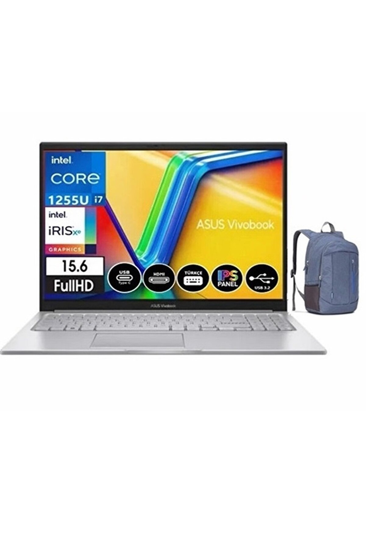 Vivobook 15 X1504za-bq441-p14 Intel Core I7 1255u 16gb 512gb Ssd W11h 15.6