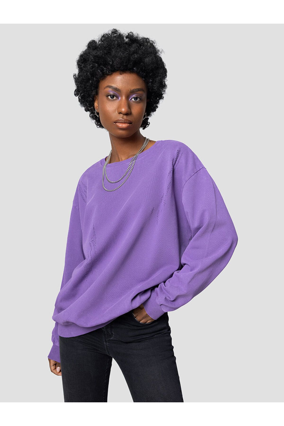 Loft Oversize Kadın Sweatshirt