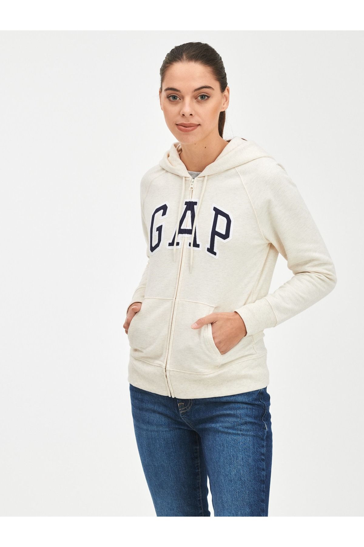 GAP Logo Kapüşonlu Sweatshirt