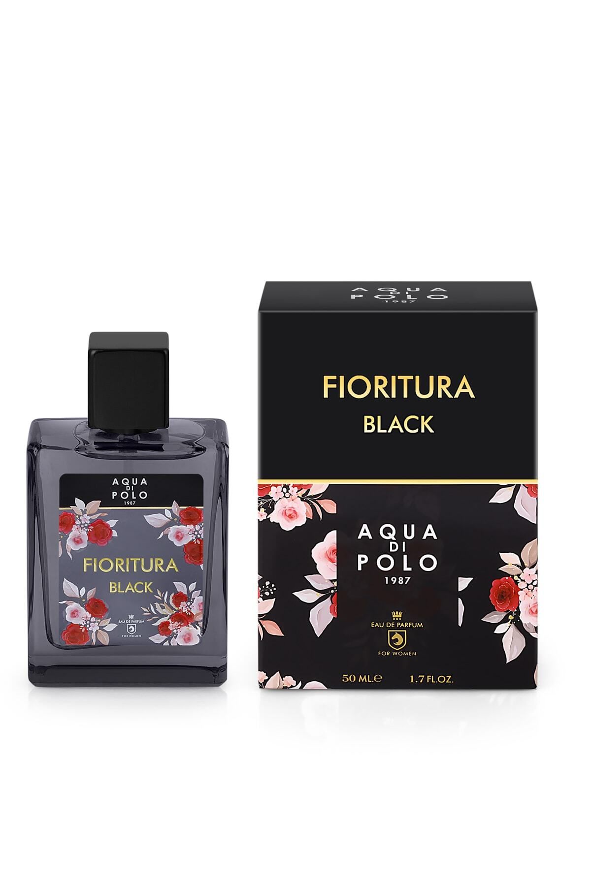 Aqua Di Polo 1987 Fioritura Black Edp 50 ml Kadın Parfüm Apcn003005