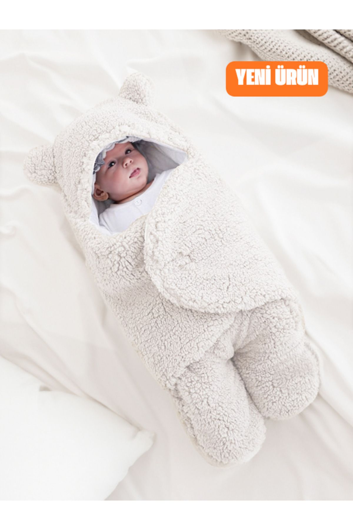 Le Touche Bebek Uyku Tulumu - Dış Kundak Bebek Battaniyesi 7-12 Aylık Erkek Kız Kundak
