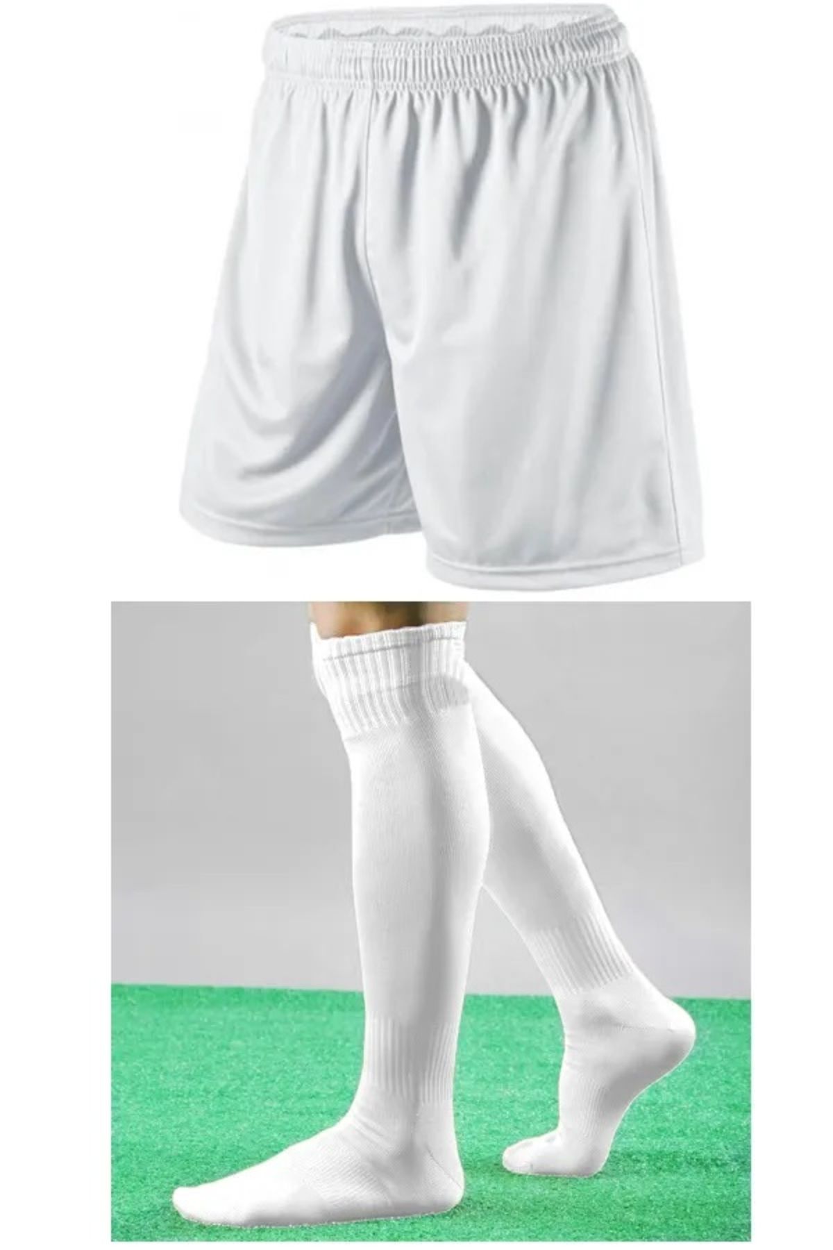 PROTHOON Futbol Şortu Ve Futbol Çorabı Seti Sporcu