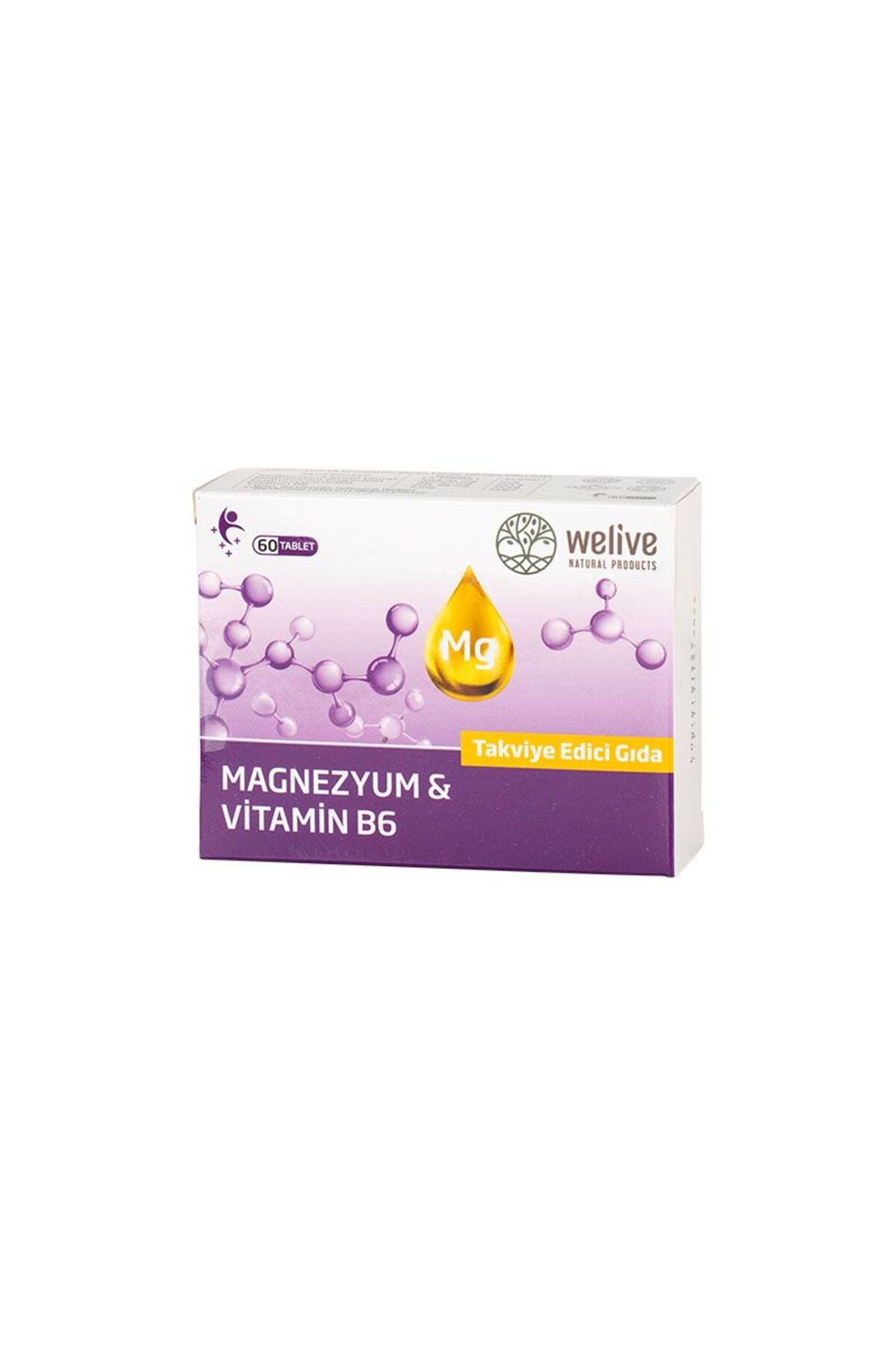 Welive Payitaht Magnezyum&vitamin B6 Takviye Edici Gıda Magnezyum&vitamin B6 Takviye Edici Gıda