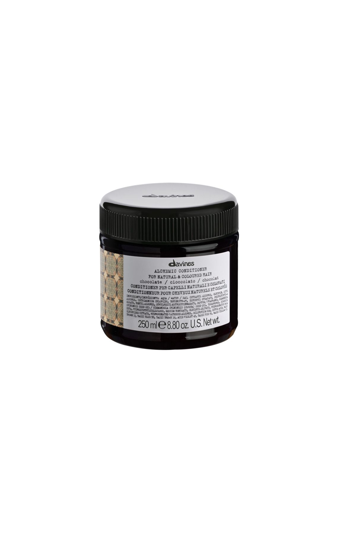 Davines Alchemic Chocolate Conditioner - Kestane Ve Kahve Saçlar Için Renk Tazeleyici Saç Kremi 250 ml