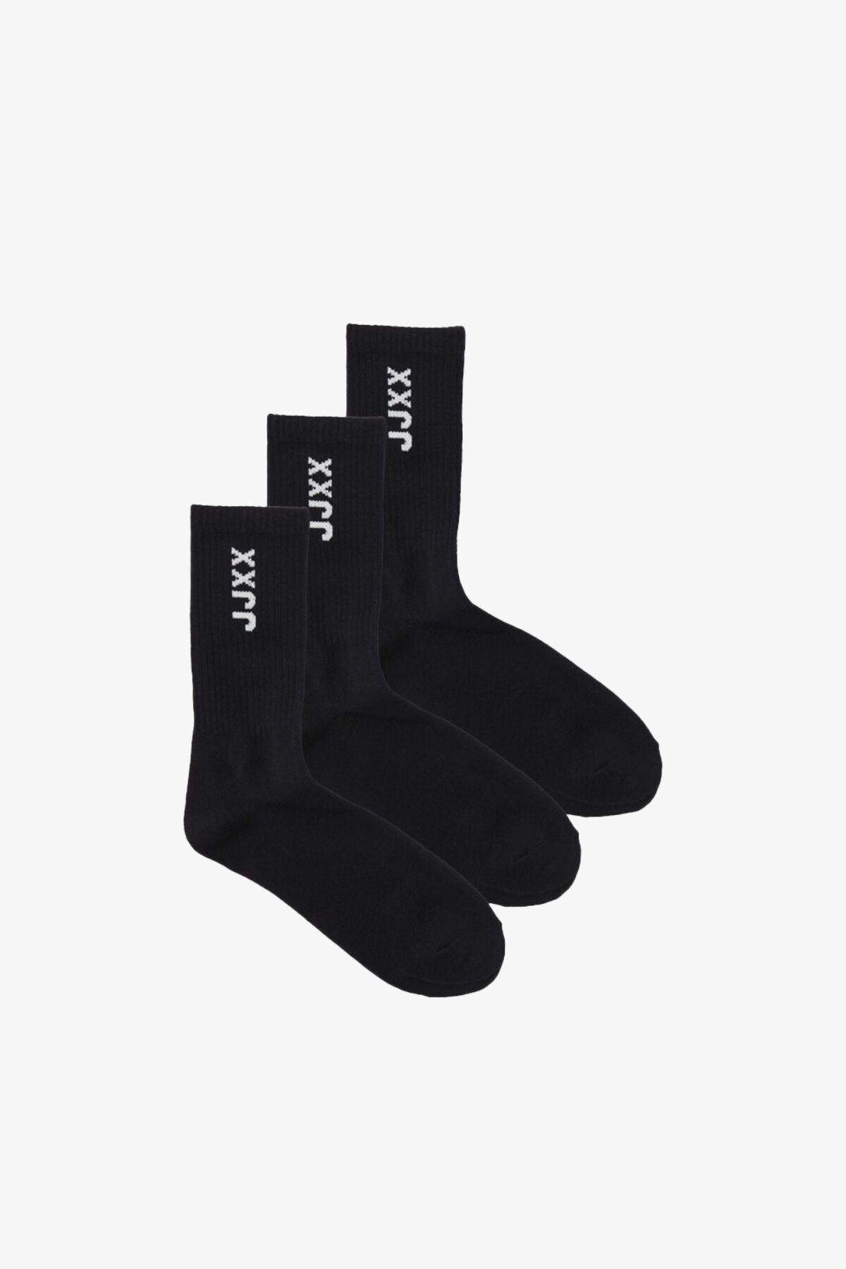 JJXX Jxmoreno Socks Acc 3-Pack Kadin Siyah Çorap 12251644-Black