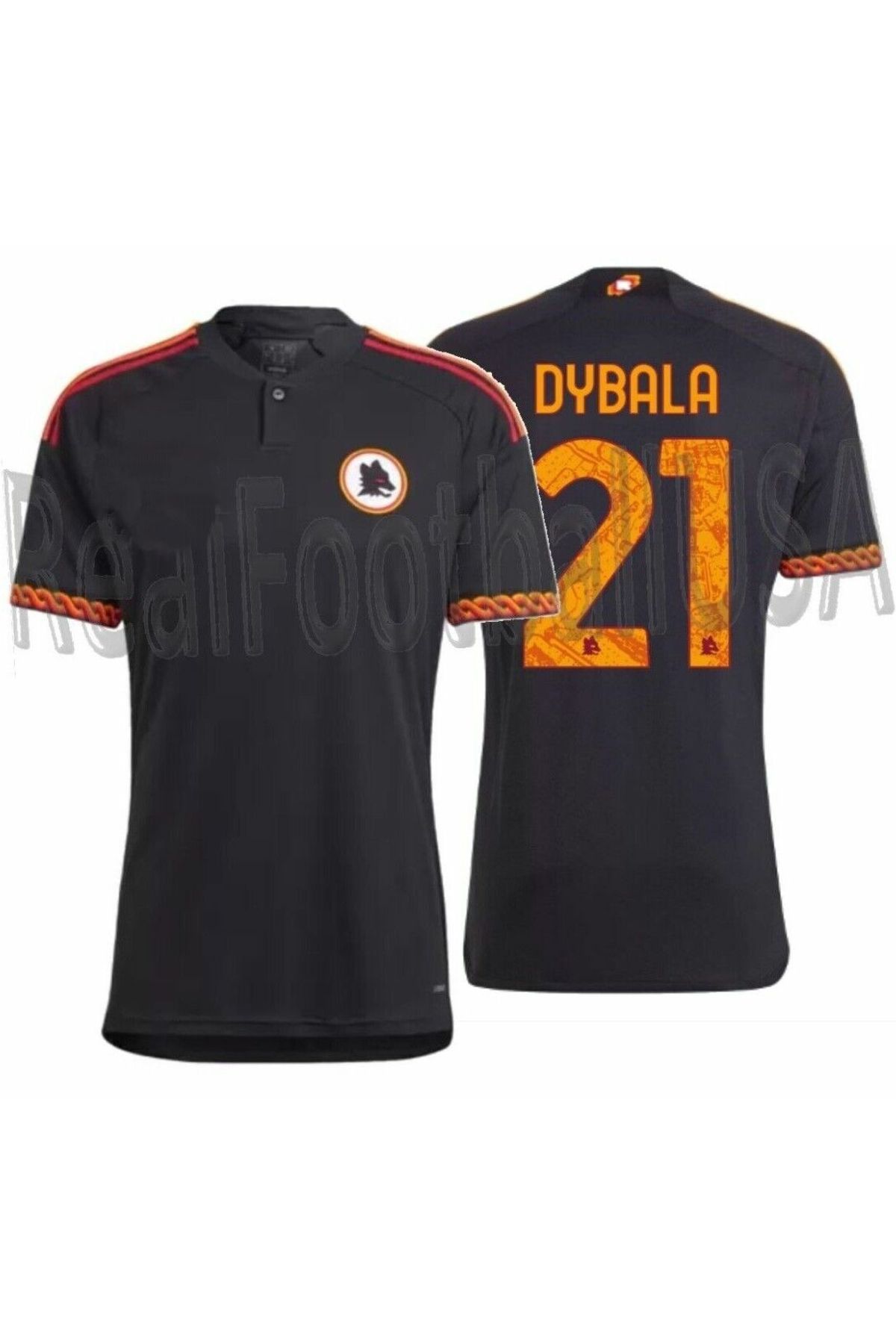 BYSPORTAKUS Roma 2023/24 Yeni Sezon Paolo Dybala Alternatif Forması