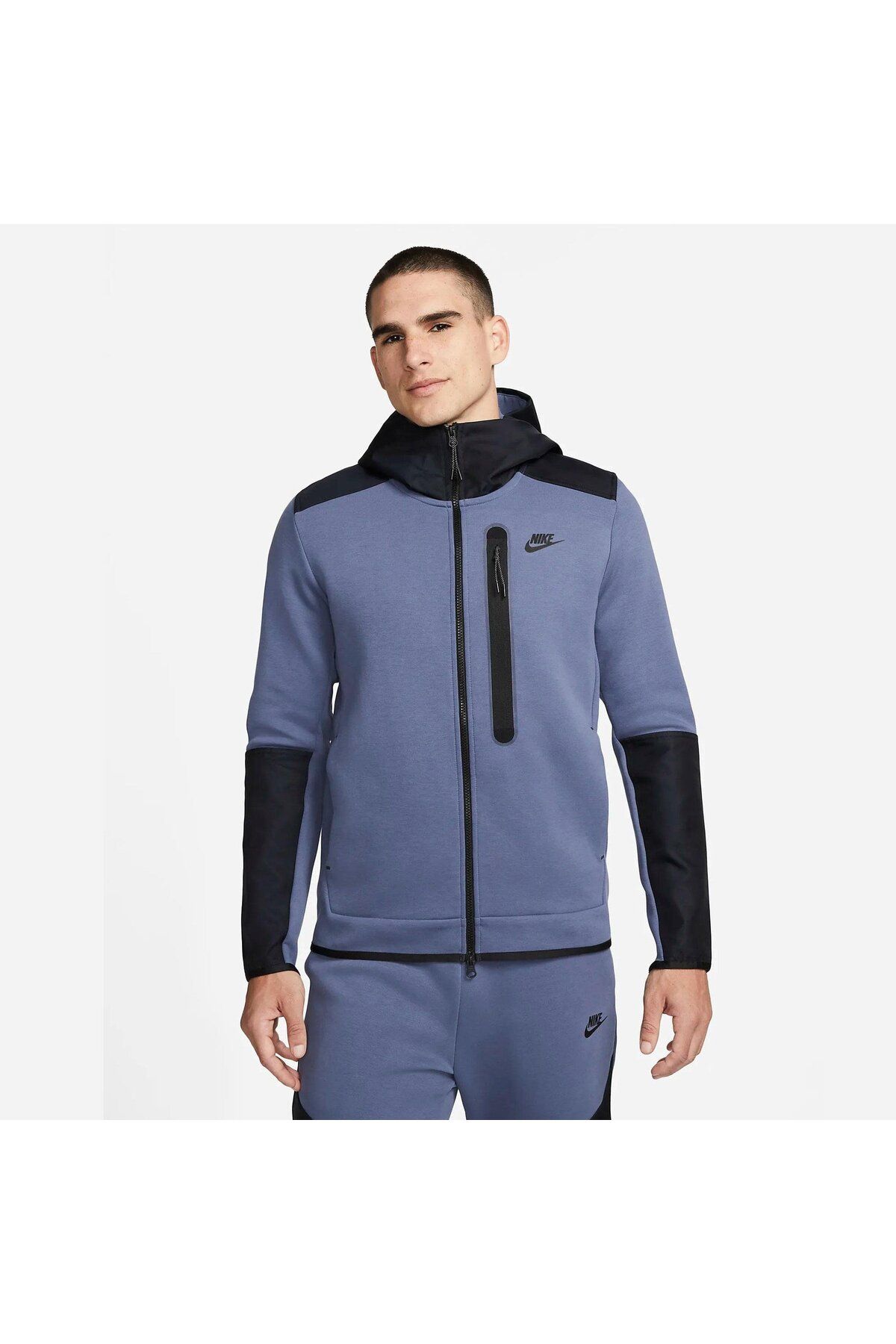 Nike Tech Fleece Tam Boy Fermuarlı  Ceket