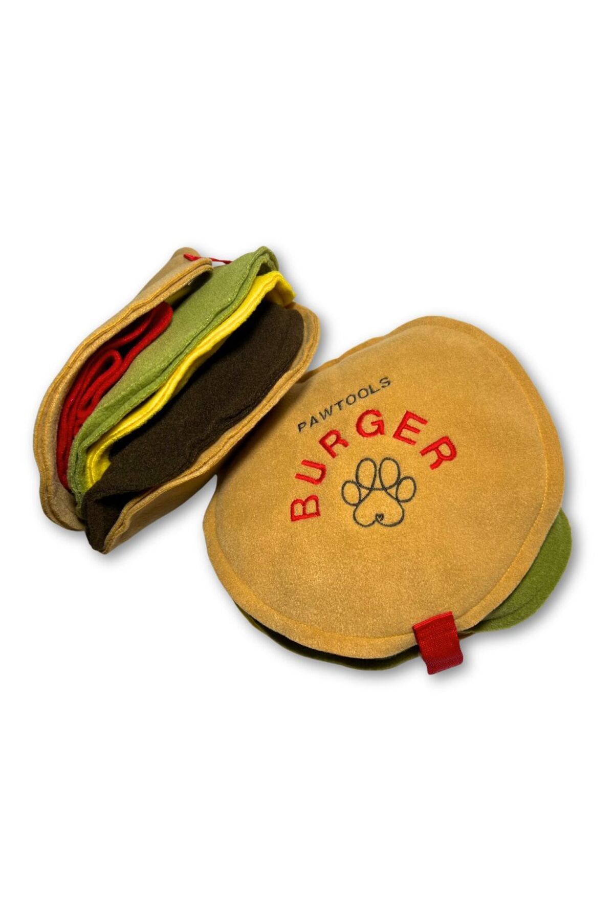 Pawtools Burger | Köpek Koklama Oyuncağı
