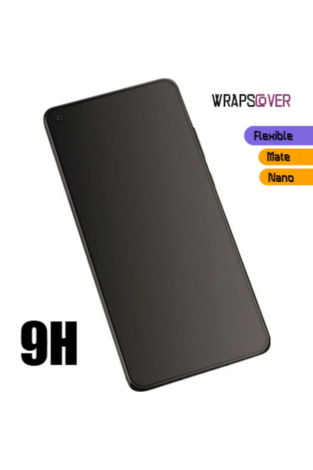 Wrapscover iPhone 5/5s Flexible Nano Mate Ekran Koruyucu Kaplama