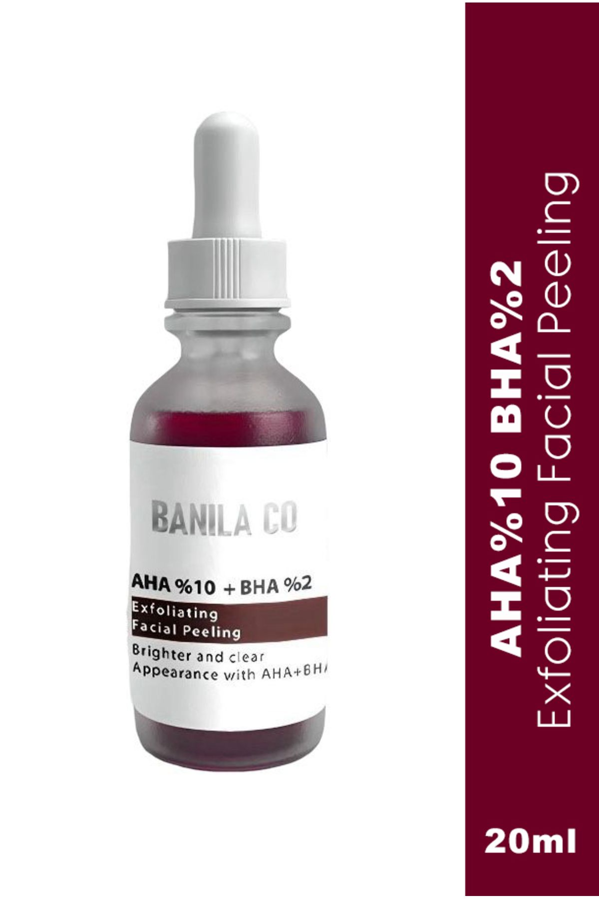 Banila Co Kırmızı Peeling Serum, Canlandırıcı, Cilt Tonu Eşitleyici, Aha+bha Facial Red Peeling Serum 20 ml