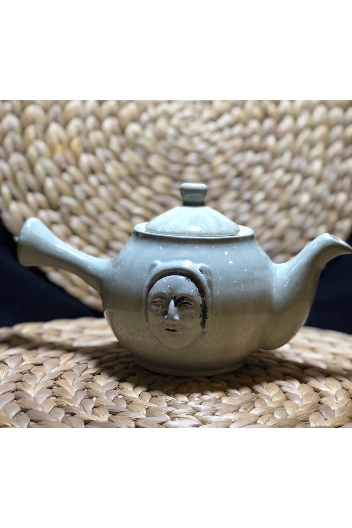 Gaia Sanat Atölyesi Seramik El Yapımı Teapot