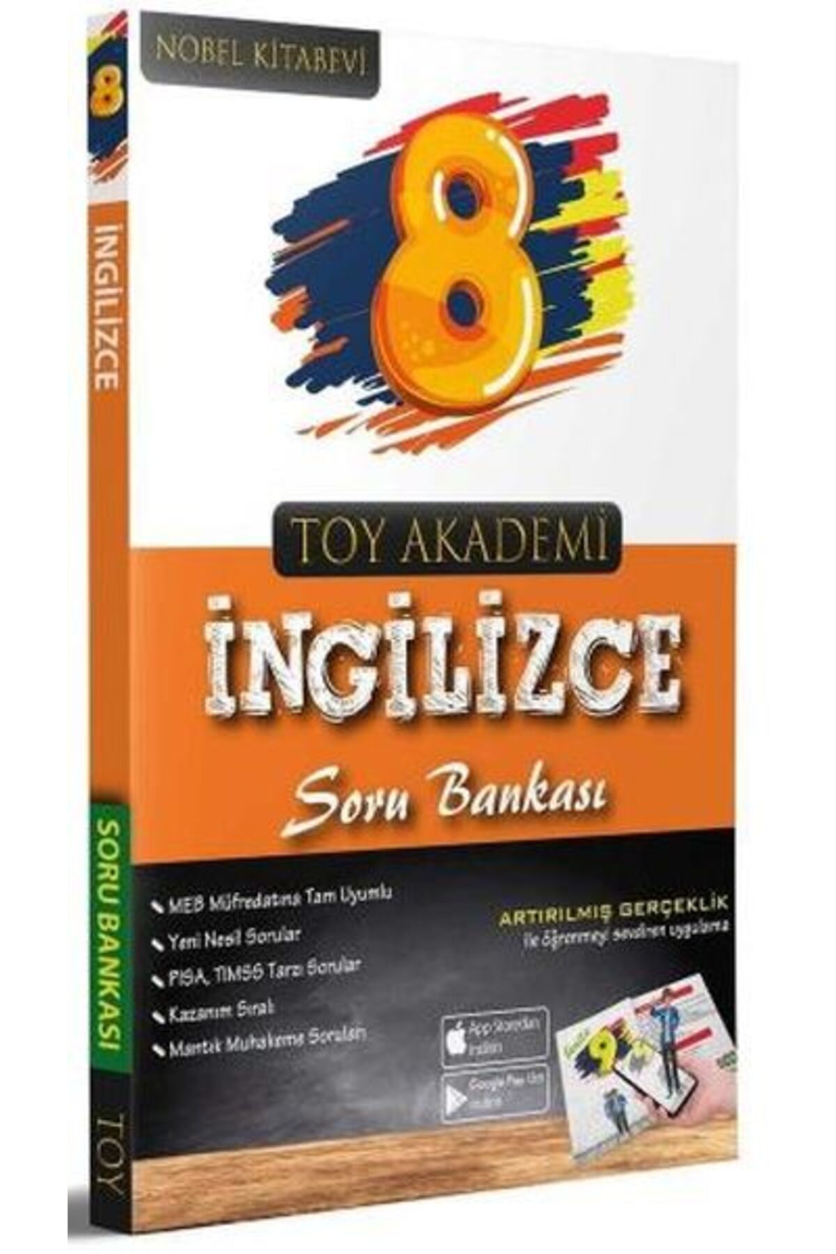 Tvet Yayınları Toy Akademi 8.Sınıf İngilizce Soru Bankası (Yeni)