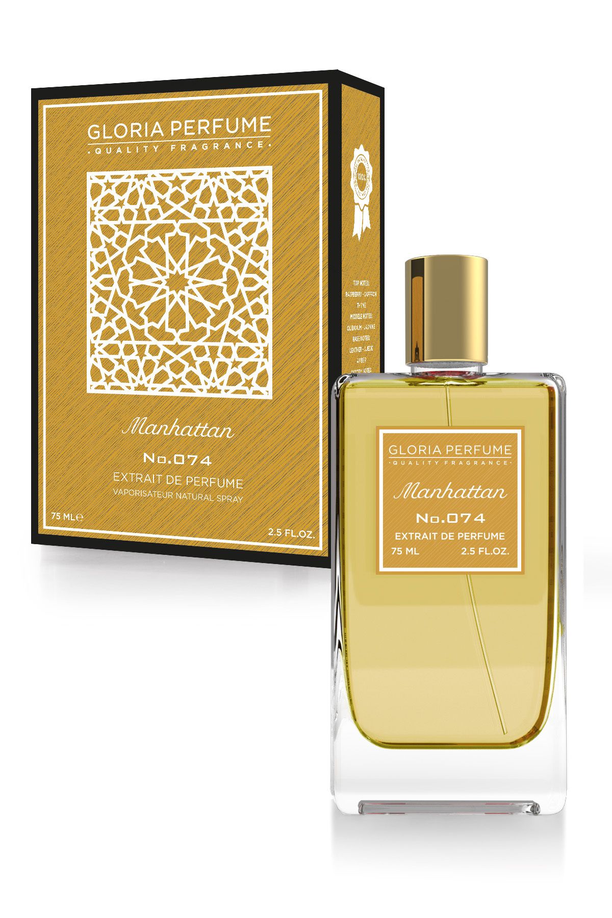 Gloria Perfume Manhattan 75 Ml Edp Unisex Parfüm