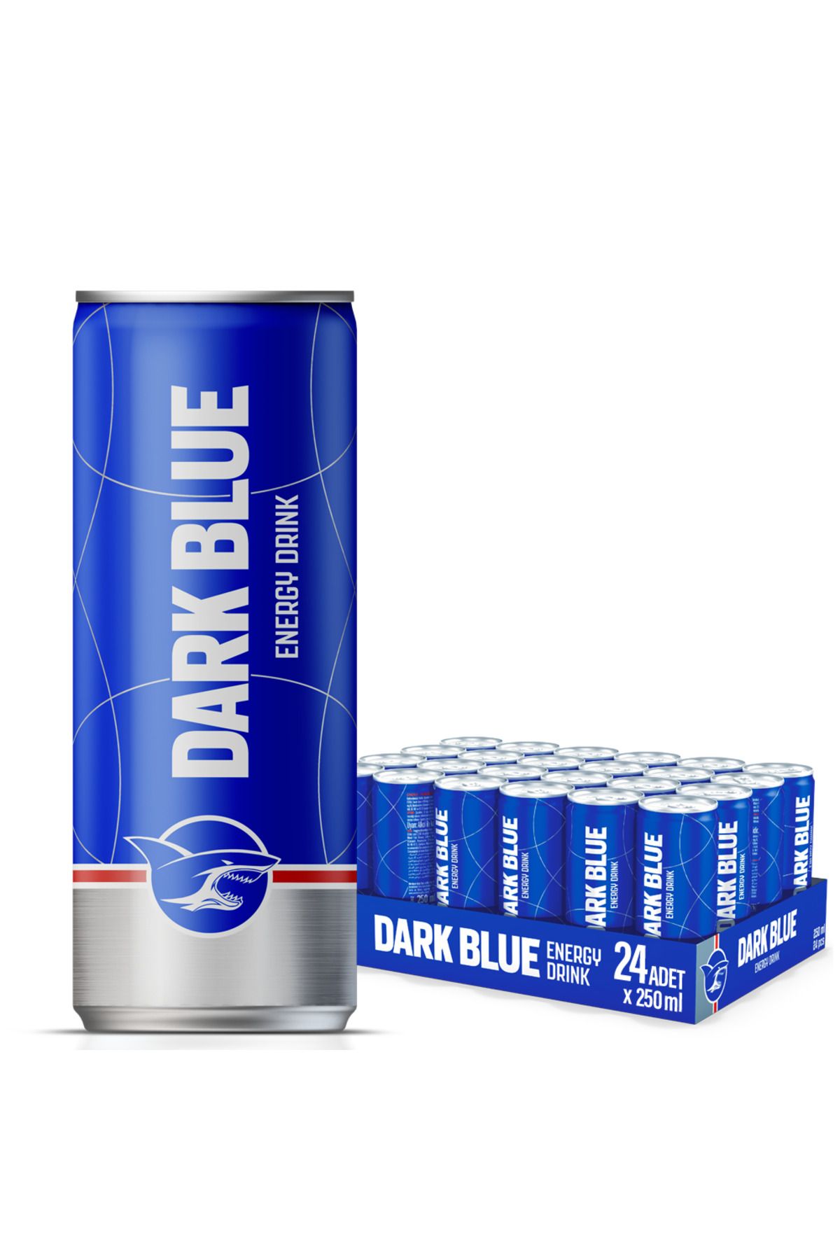 Dark blue Enerji Içeceği, 250 Ml (24'lü Paket, 24 Adet X 250 Ml)