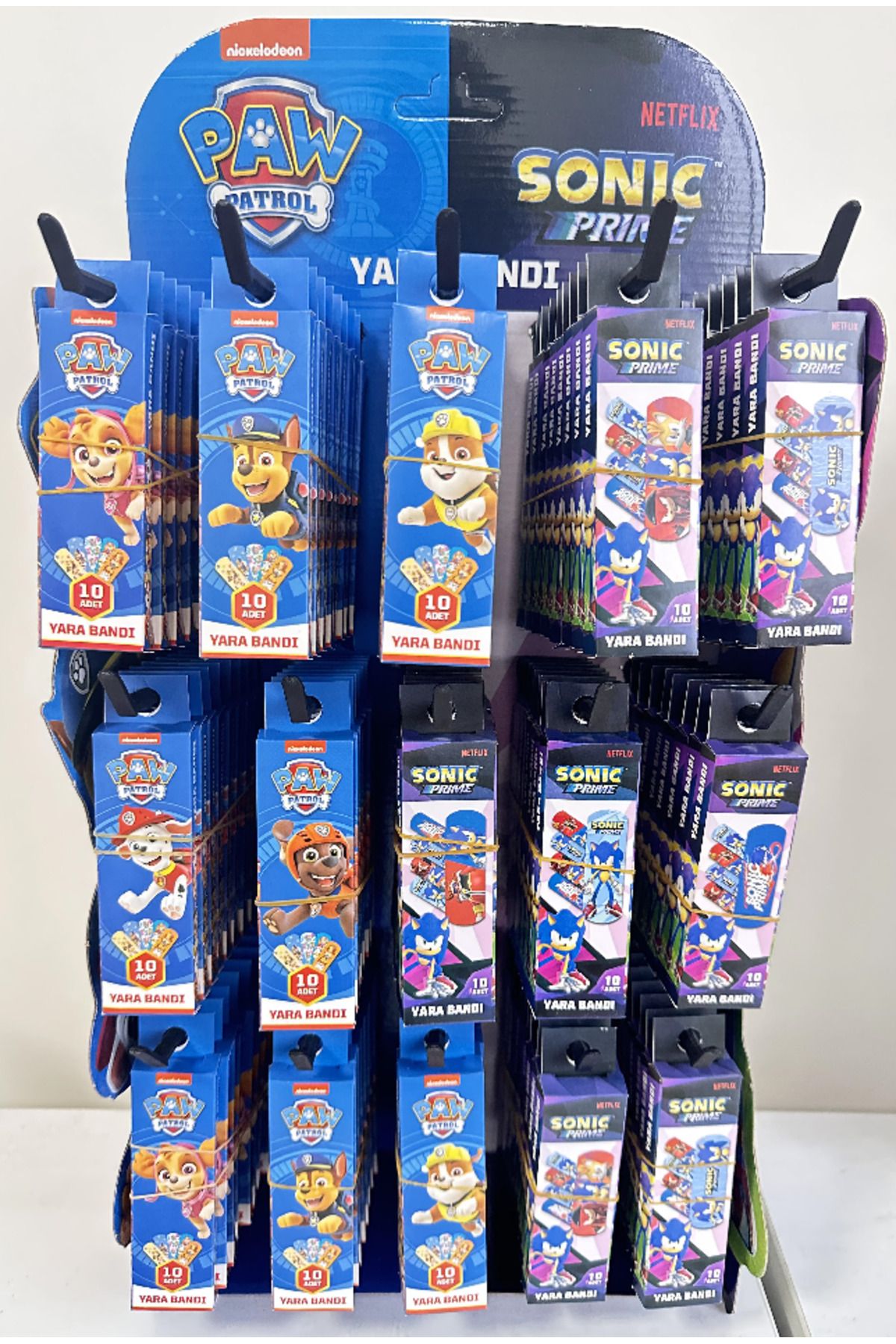 Lol Paw Patrol Sonic Yara Bandı 120'li Stand