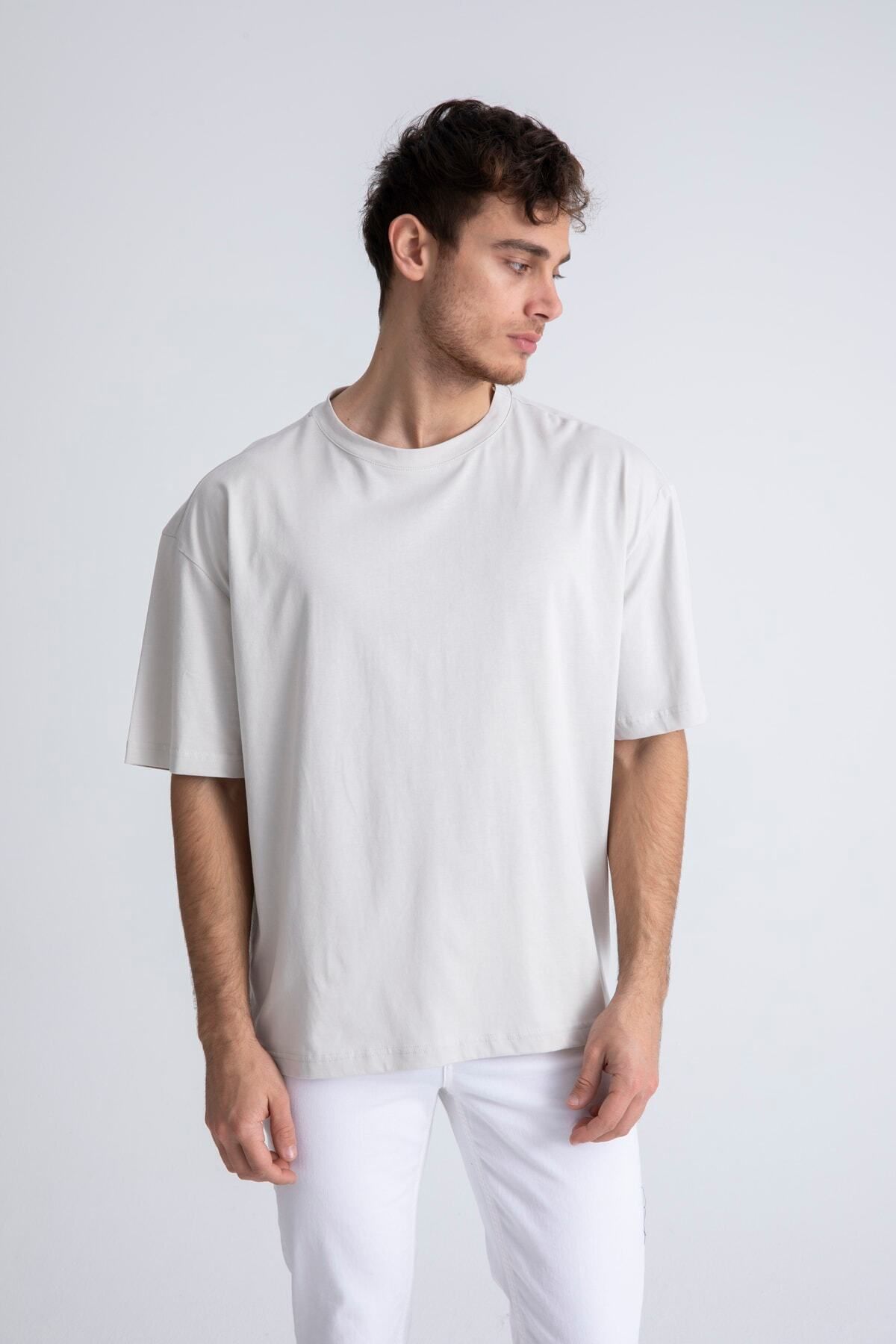 BGK Oversize Basic T-shirt Ekru