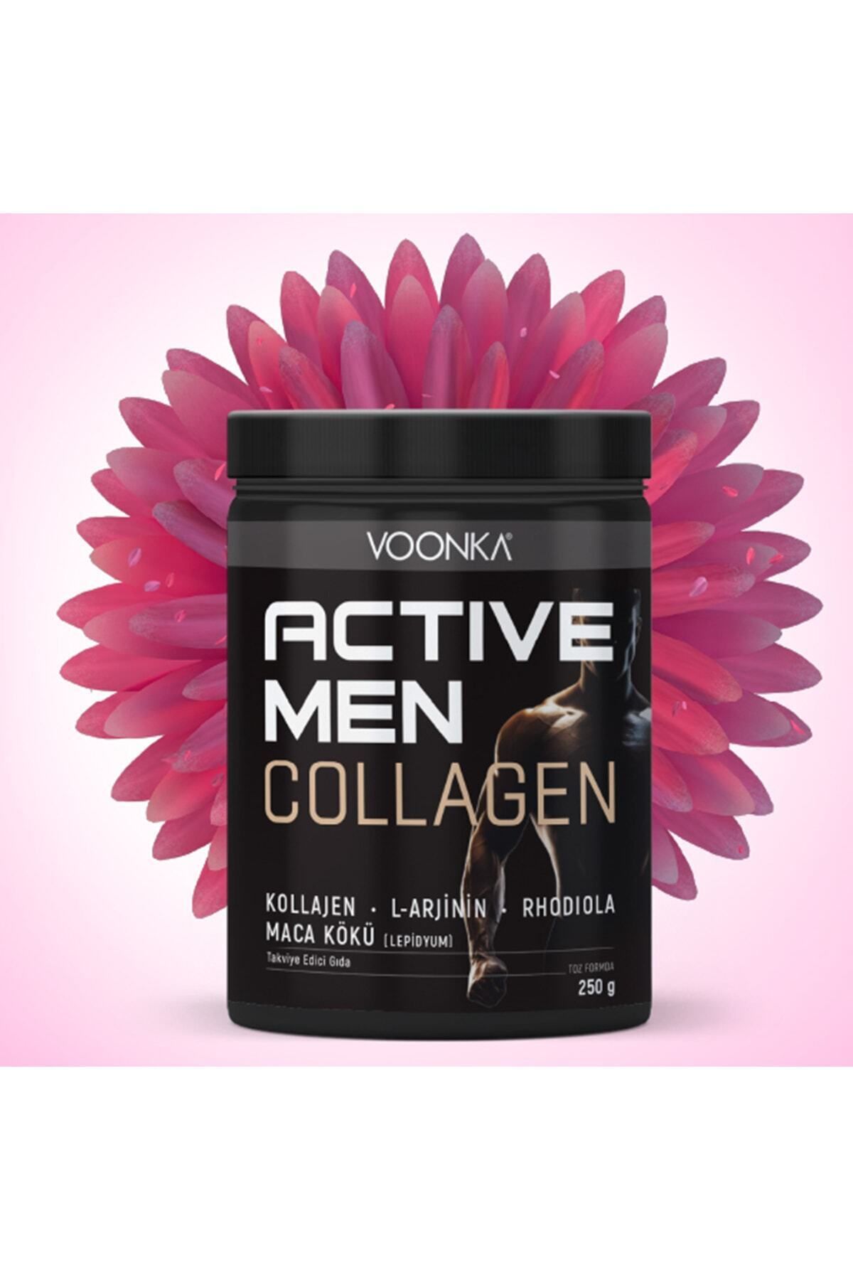 Voonka Collagen Active Men 250 Gr - Yeşil Elma