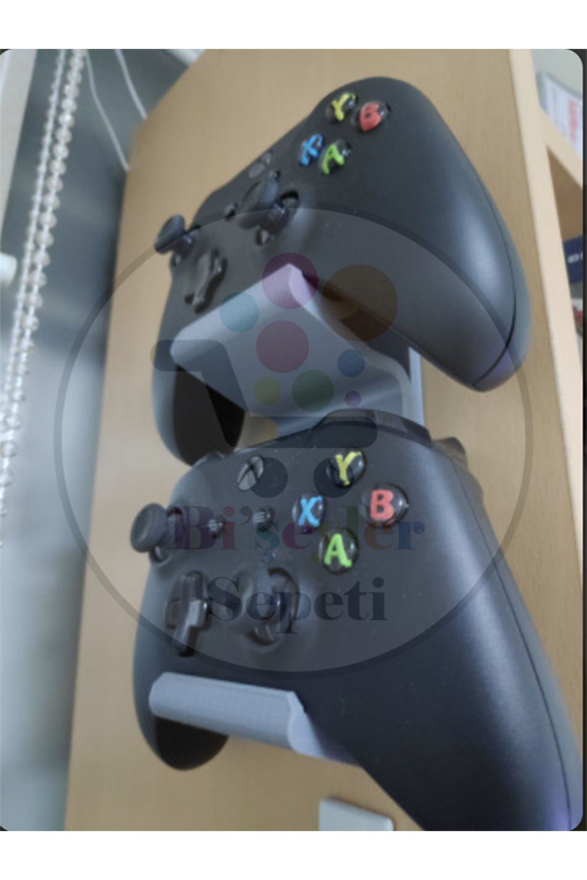 Bi'şeyler Sepeti Xbox One Xbox 360 Kontrolcü Duvar Standı - 2 Kontrolcü Kapasiteli