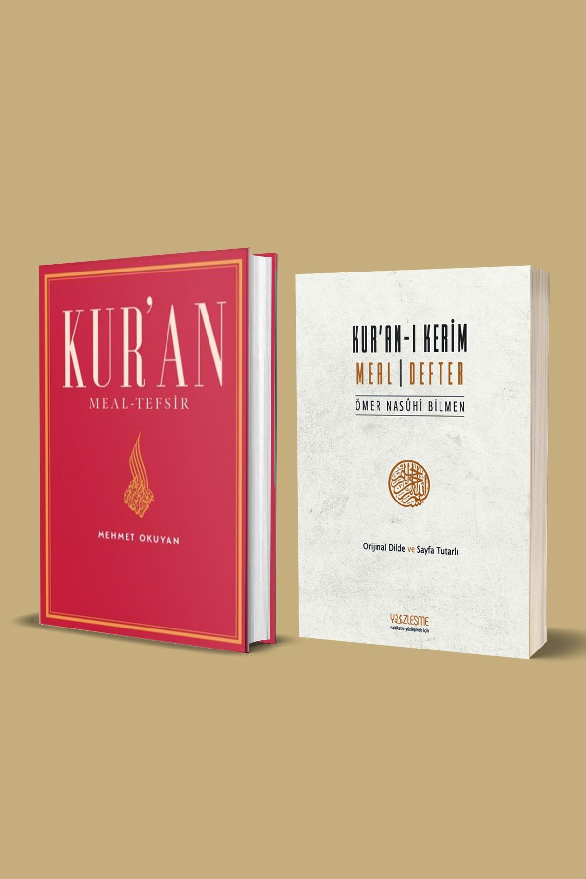 Yüzleşme Yayınları Kur'an Meali (MEHMET OKUYAN) & Kur'an Meal Defter (ÖMER NASUHİ BİLMEN)