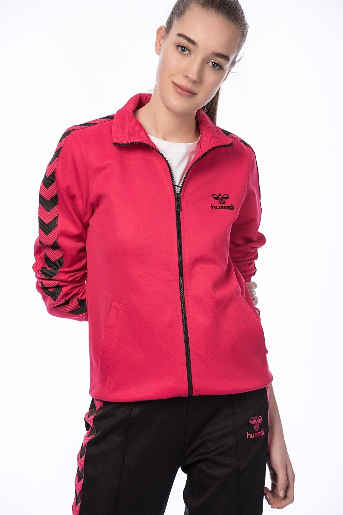 hummel Kadın Sweatshirt Atlanta Zıp Jacket Ss17