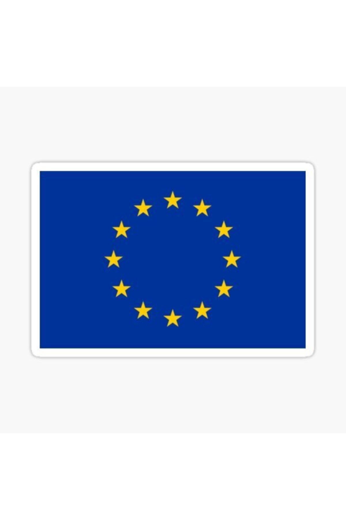 Universal Bayrak Of The European Union Europe Eu Official Bayrak Sticker Araba