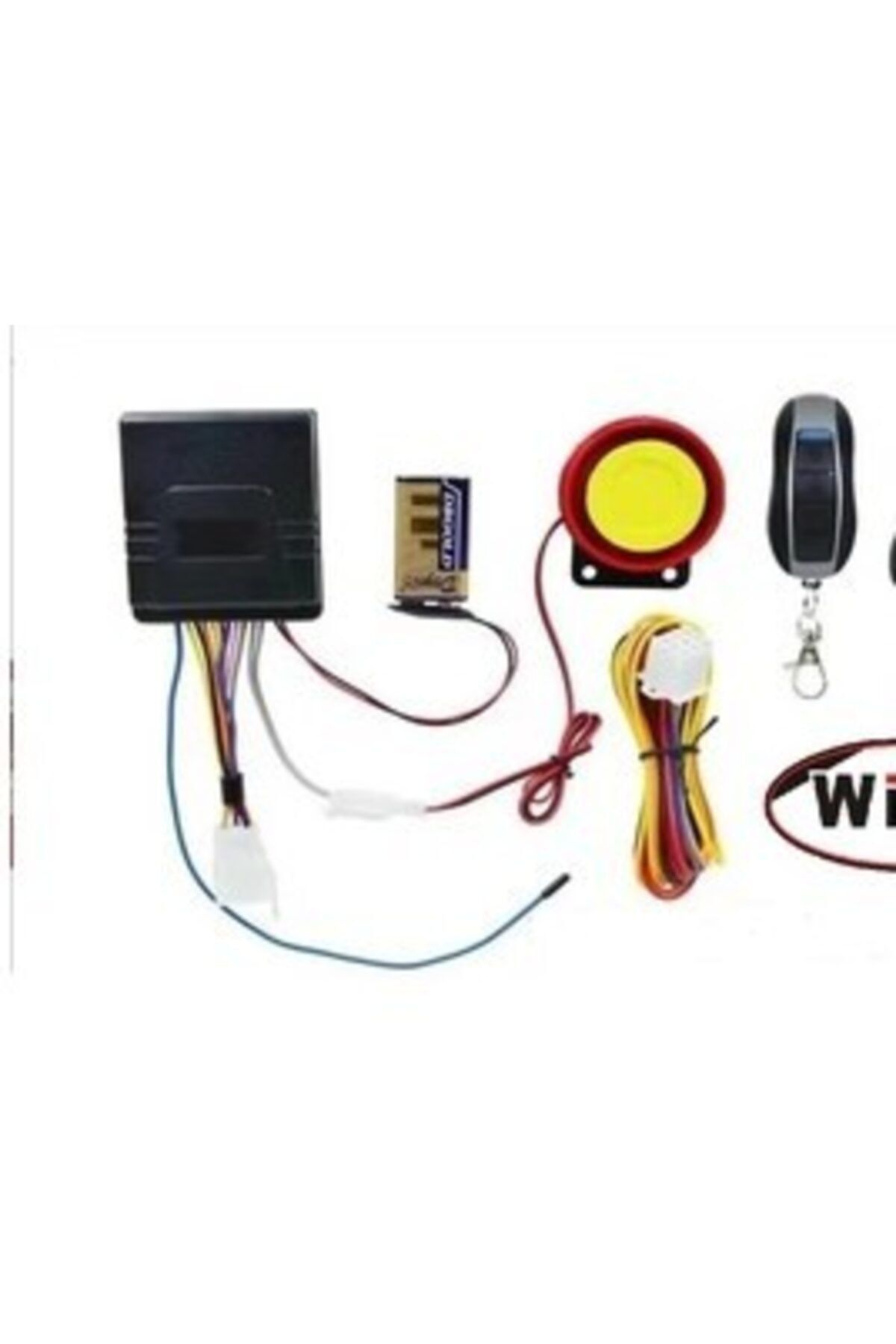 wiwi Motorsıklet Alarm + Uzaktan Çalıştırma Özelliği
