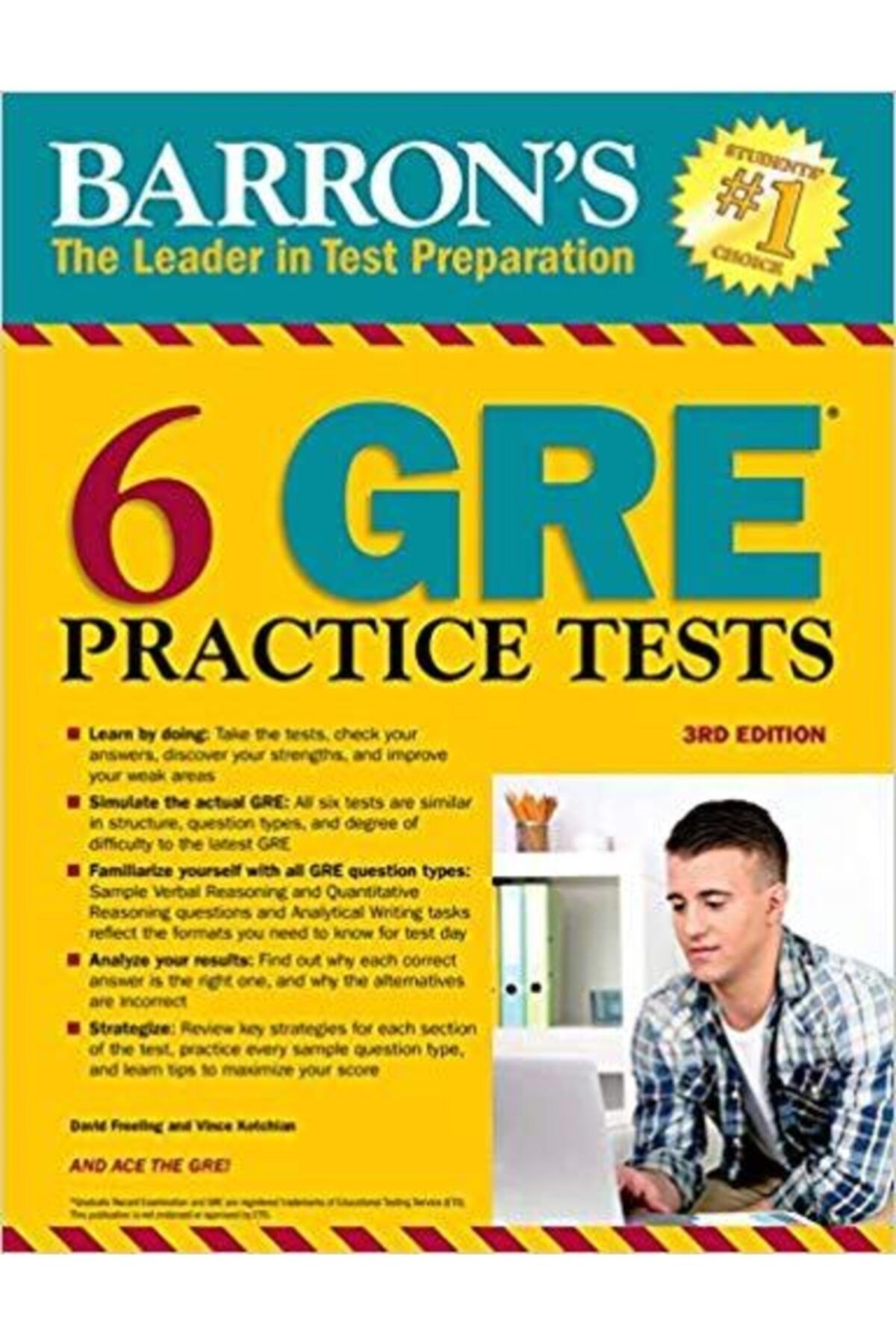 Arkadaş Yayıncılık Barron's 6 Gre Practice Tests (3rd Ed.)