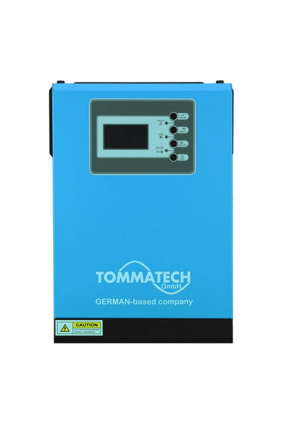 TommaTech 1kva 12v 1000w Watt 220v Akıllı Tam Sinüs Invertör