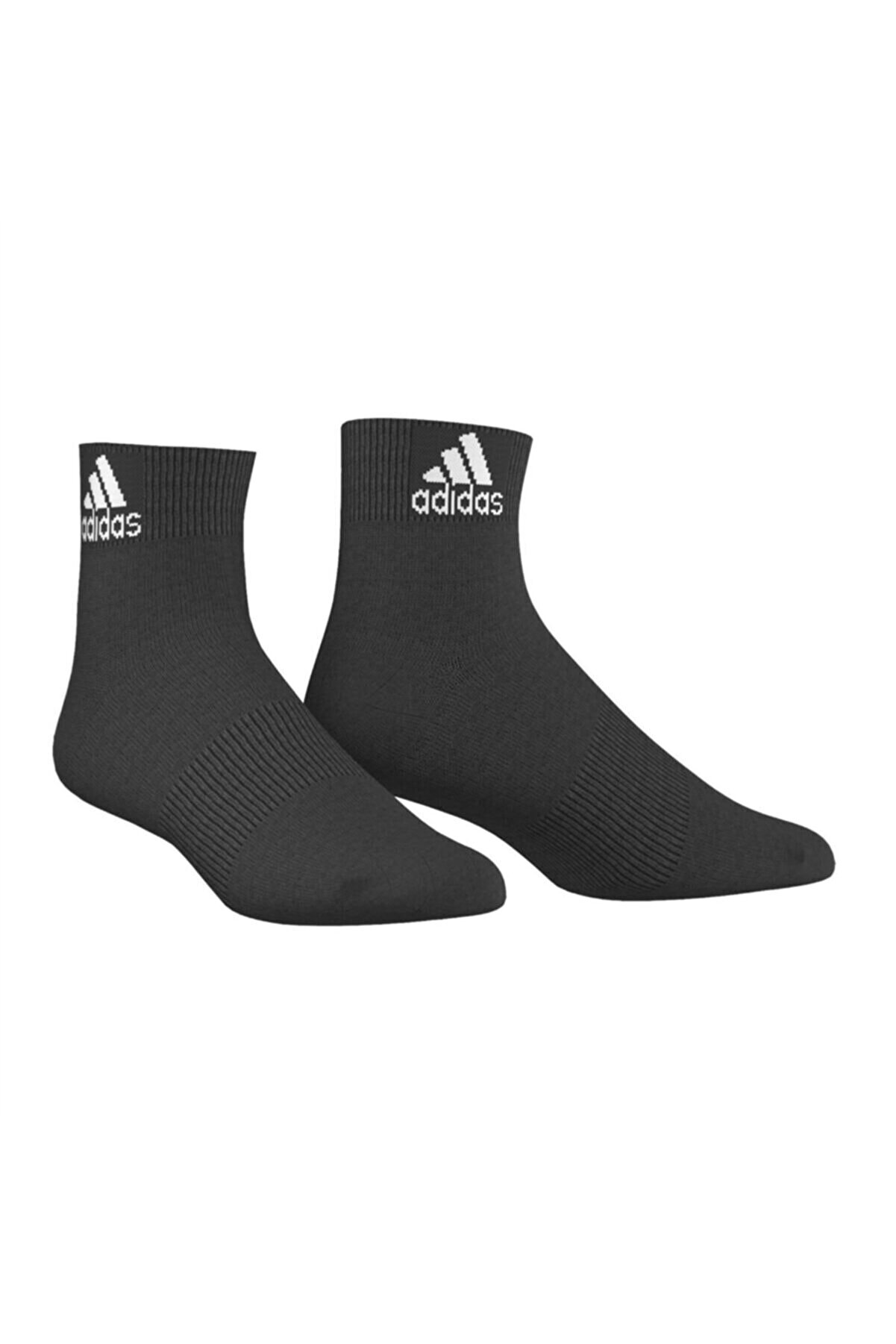adidas Unisex Siyah Spor Kısa Çorap (aa2324)