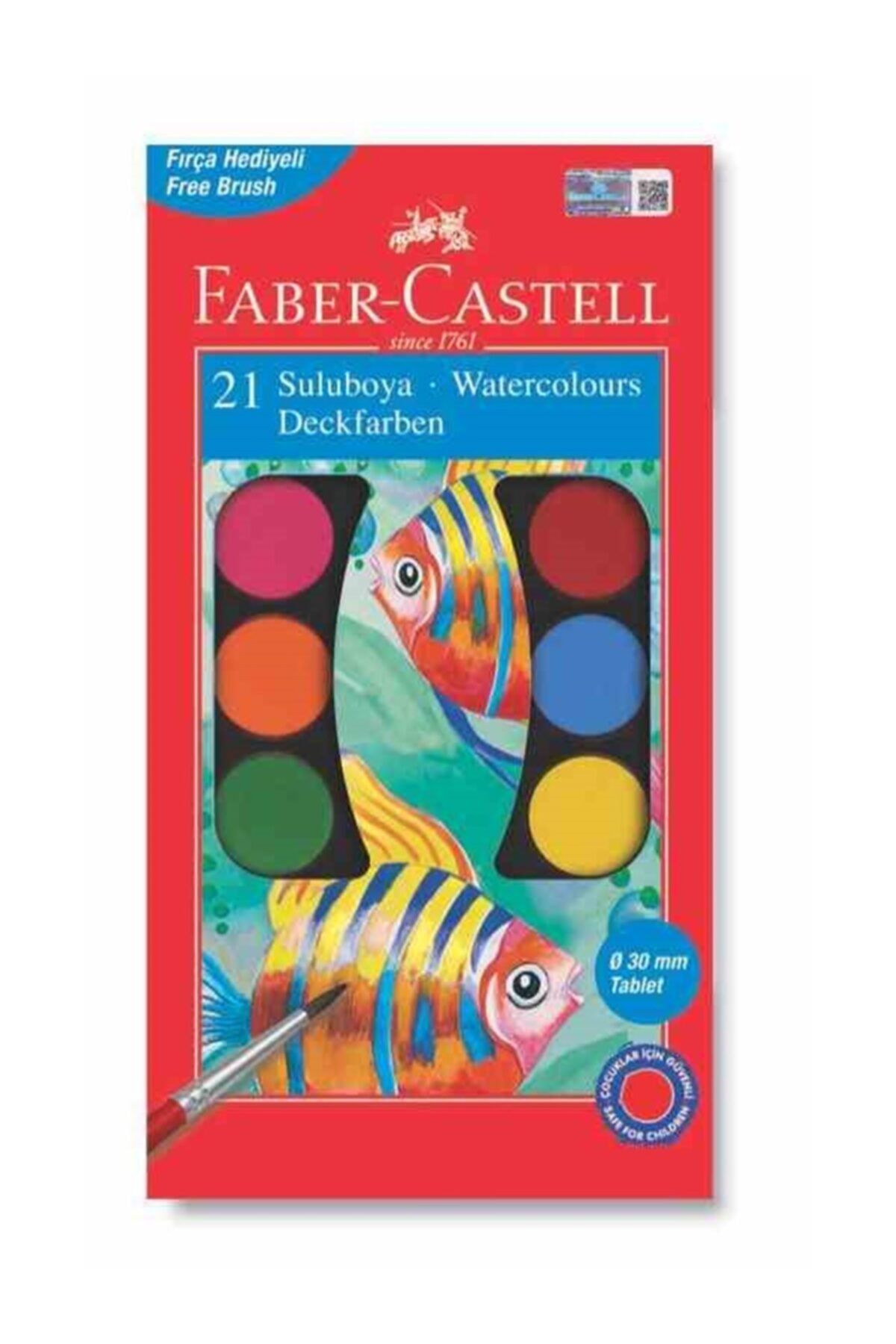 Faber Castell Sulu Boya 21'li Büyük Boy
