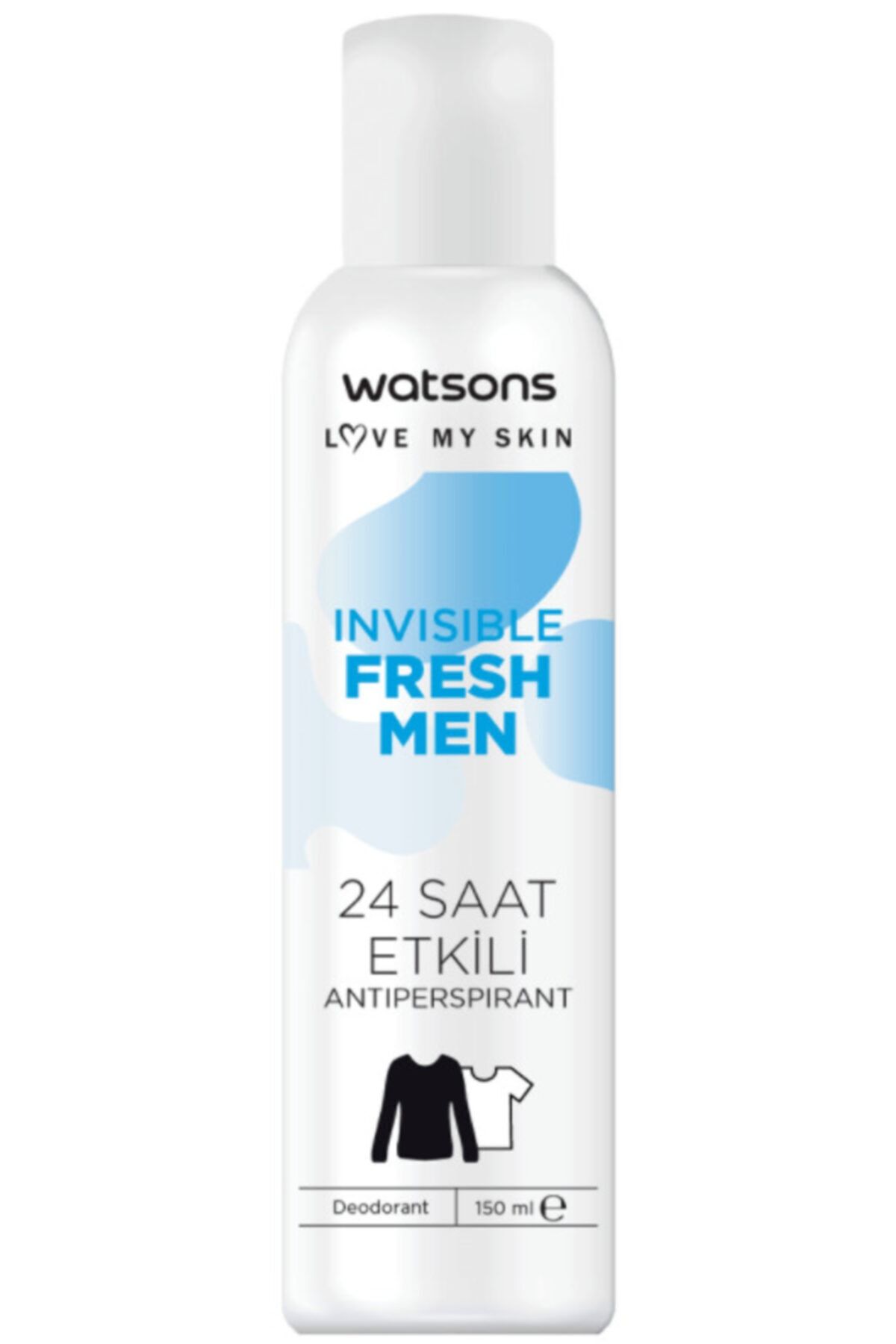 Watsons Invisible Fresh Men Deodorant Sprey 150 Ml