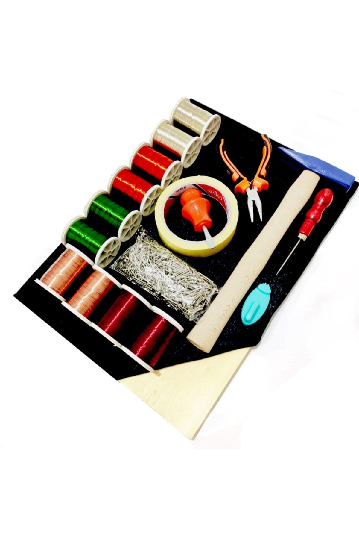 TUĞRA TABLO Filografi Set- 19 Parça Full+full Set&tel Ve Kumaş Renk Seçimi Yapılır