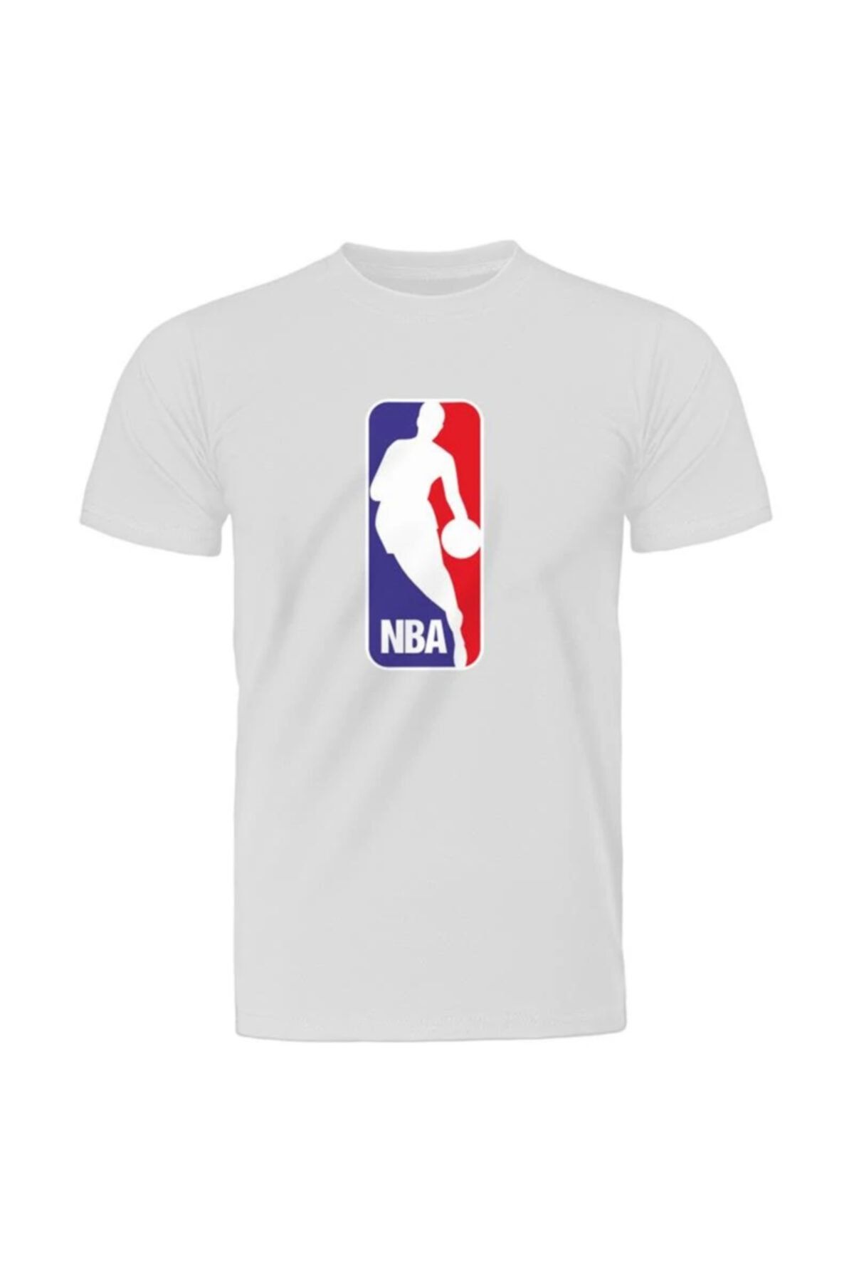 Fandomya Casual NBA Logo Beyaz Tişört - ST153CSL1265