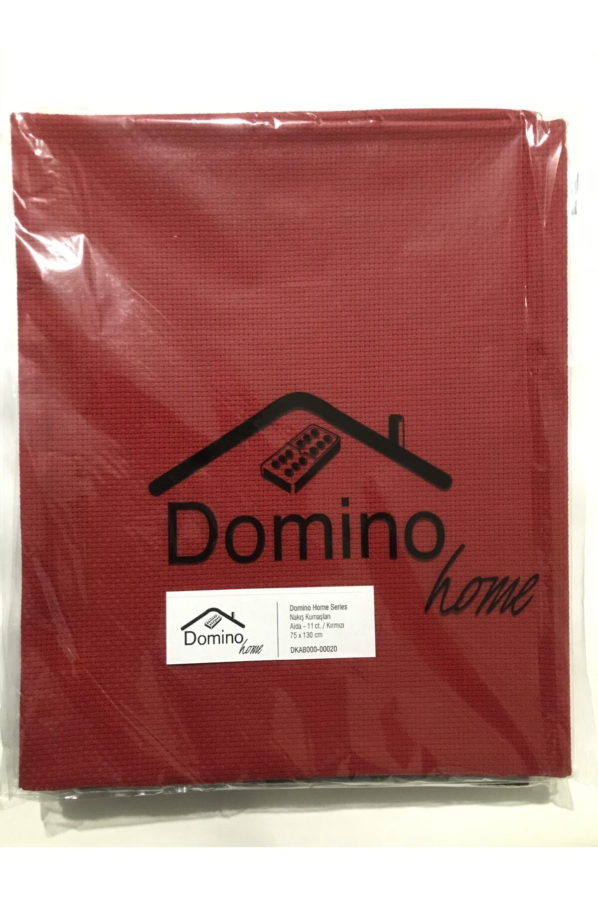 domino Home Nakış Kumaşları-75*130cm Kırmızı