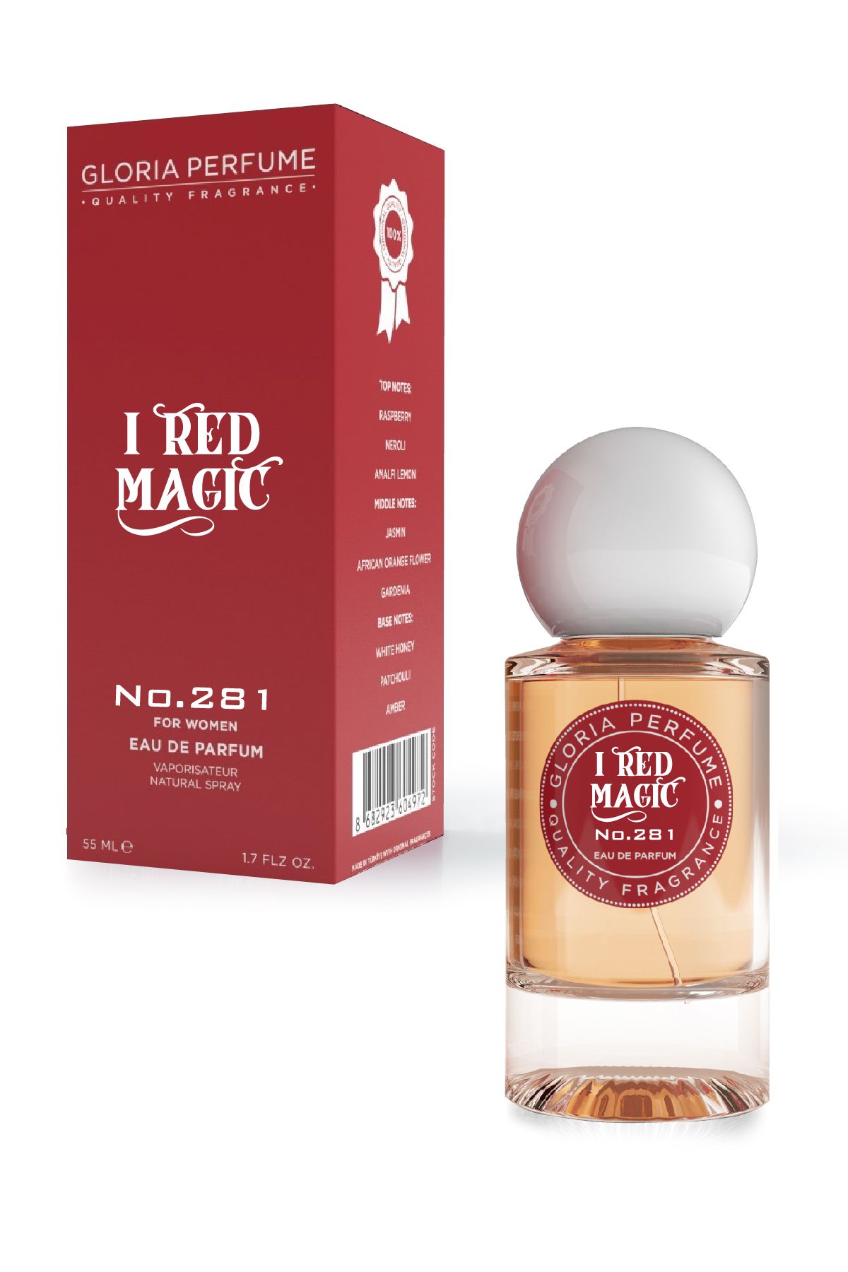 Gloria Perfume I Red Magic 55 Ml Edp Kadın Parfüm