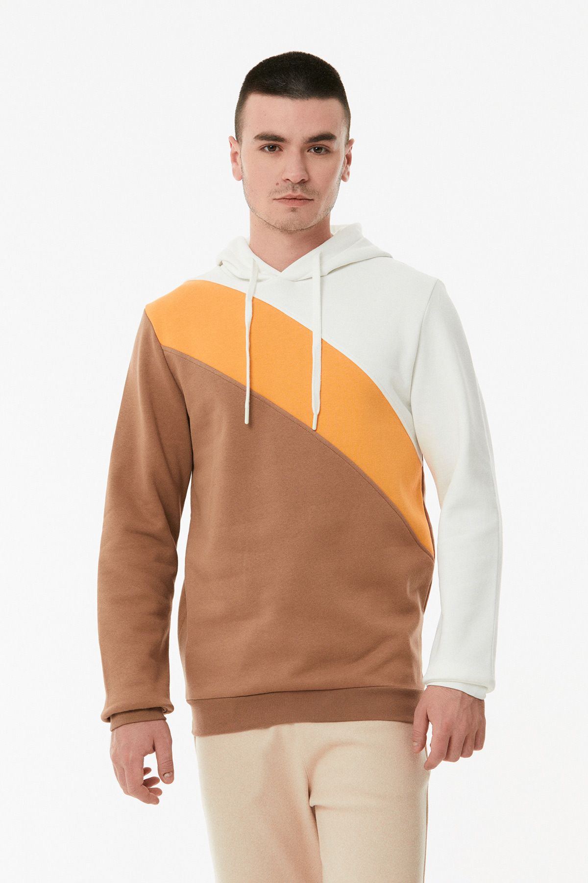 Fullamoda Basic Kapüşonlu Sweatshirt