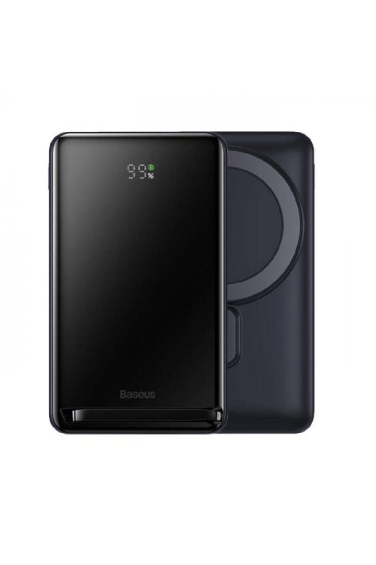 Baseus Standlı Manyetik Magsafe Uyumlu 20w 10000mah Powerbank Iphone 14 14 Pro Max Magsafe Powerbank