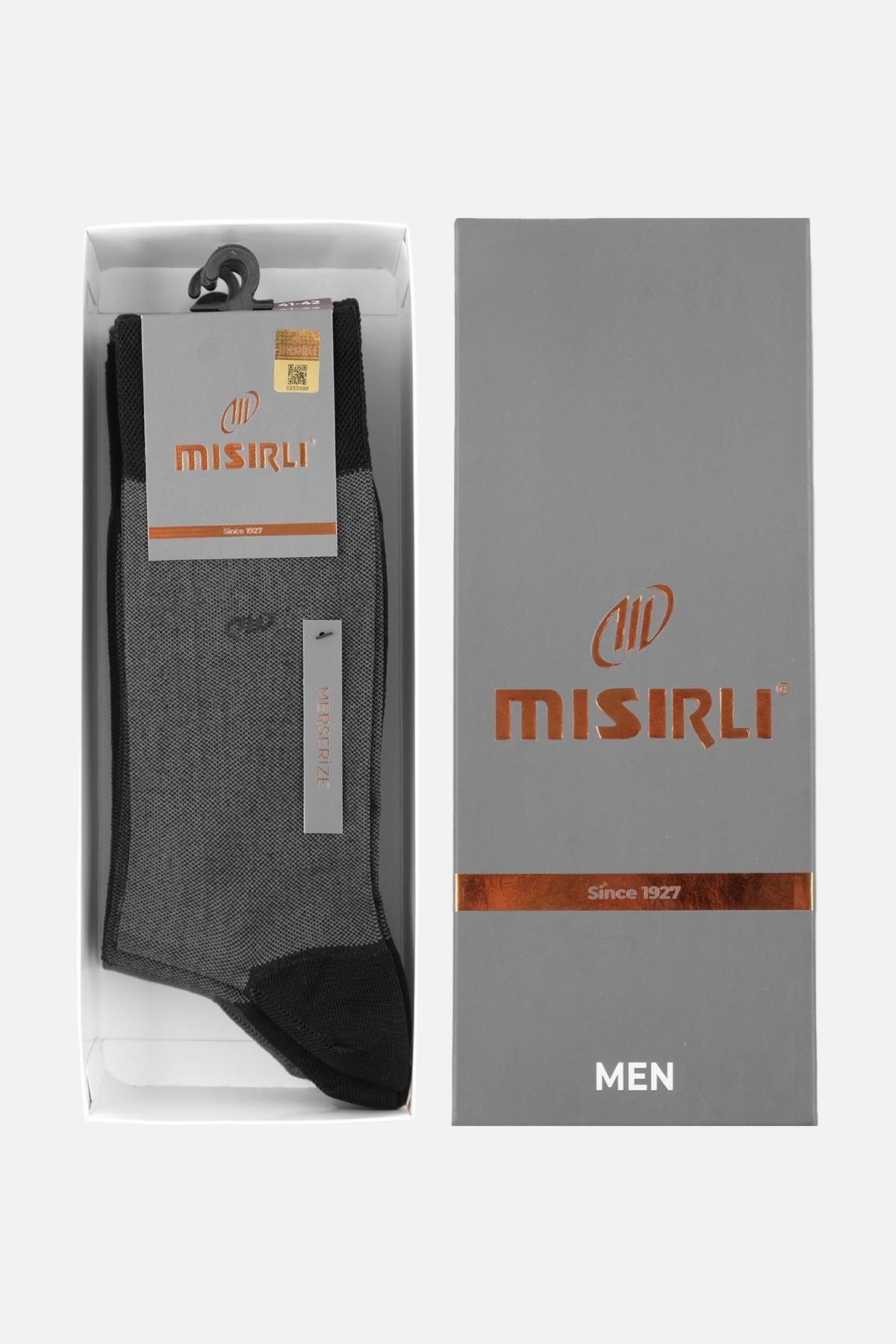 Mısırlı Erkek Merserize Kutulu 6 Çift Çok Renkli Yazlık Soket Çorap M 67001 As