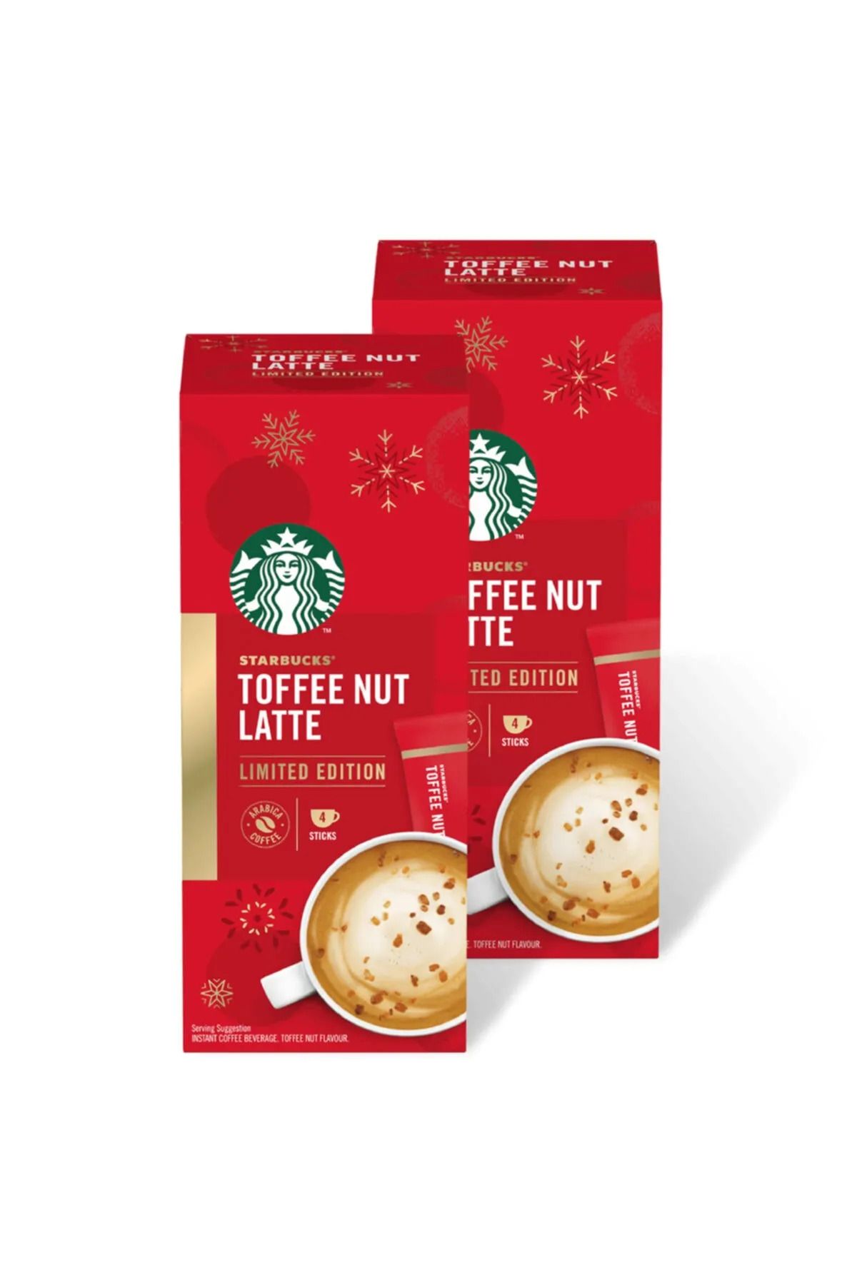Starbucks Toffee Nut Latte Premium Kahve Karışımı 4 x 23 Gr x 2 Adet