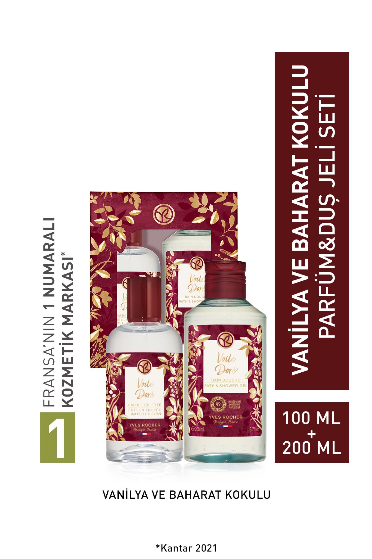 Yves Rocher Voile Dore Yılbaşı Parfüm Seti-16983