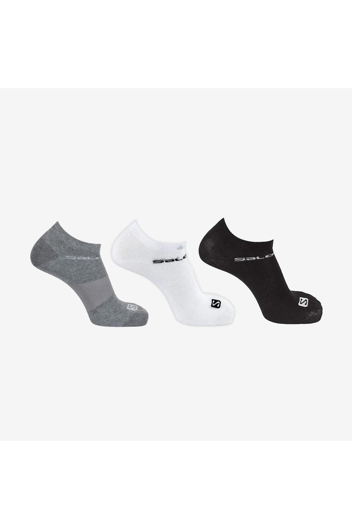 Salomon L36937500 Low Unisex Üçlü Kısa Spor Çorap