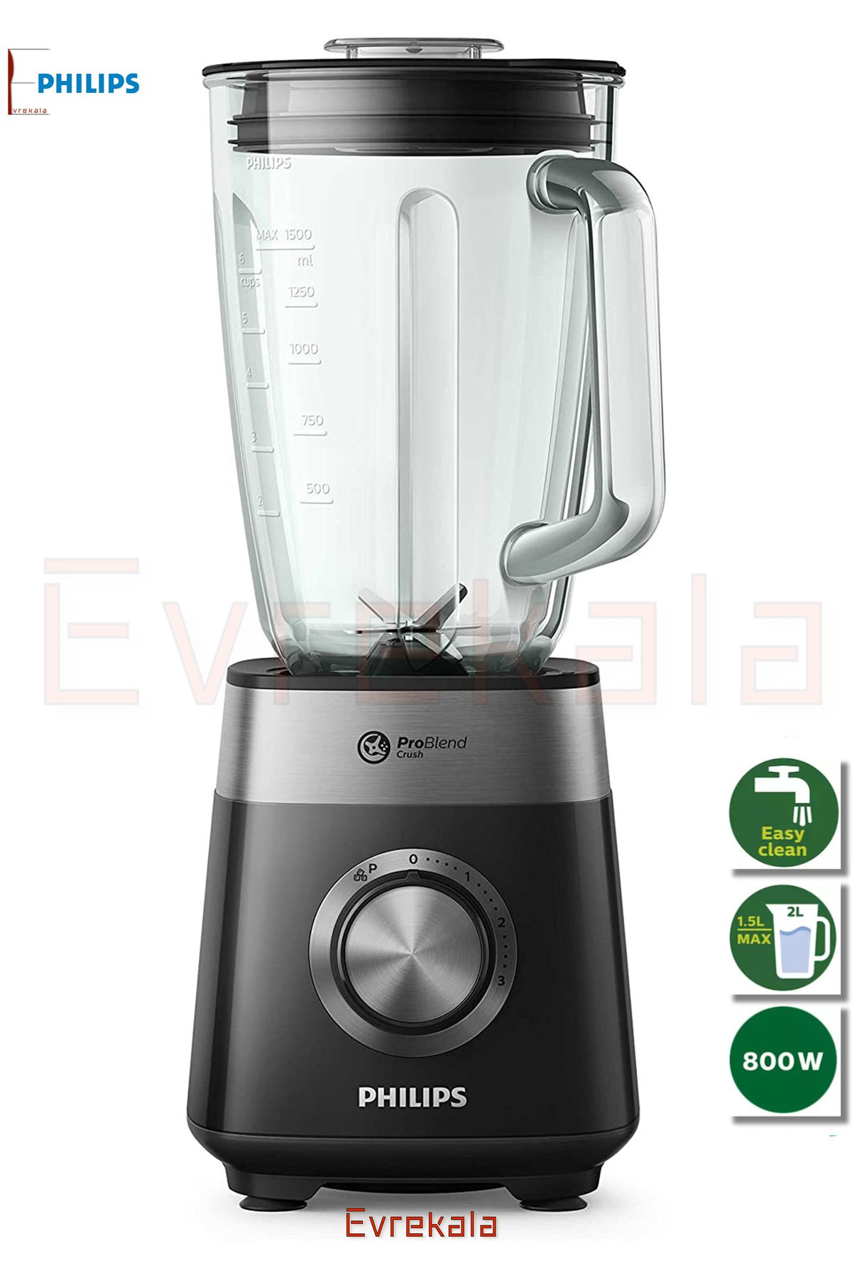 Philips Evrekala Blender Smoothie Makinesi Philips Problend Cam Buz Kırıcı -Yetkili Evrekala-New Series