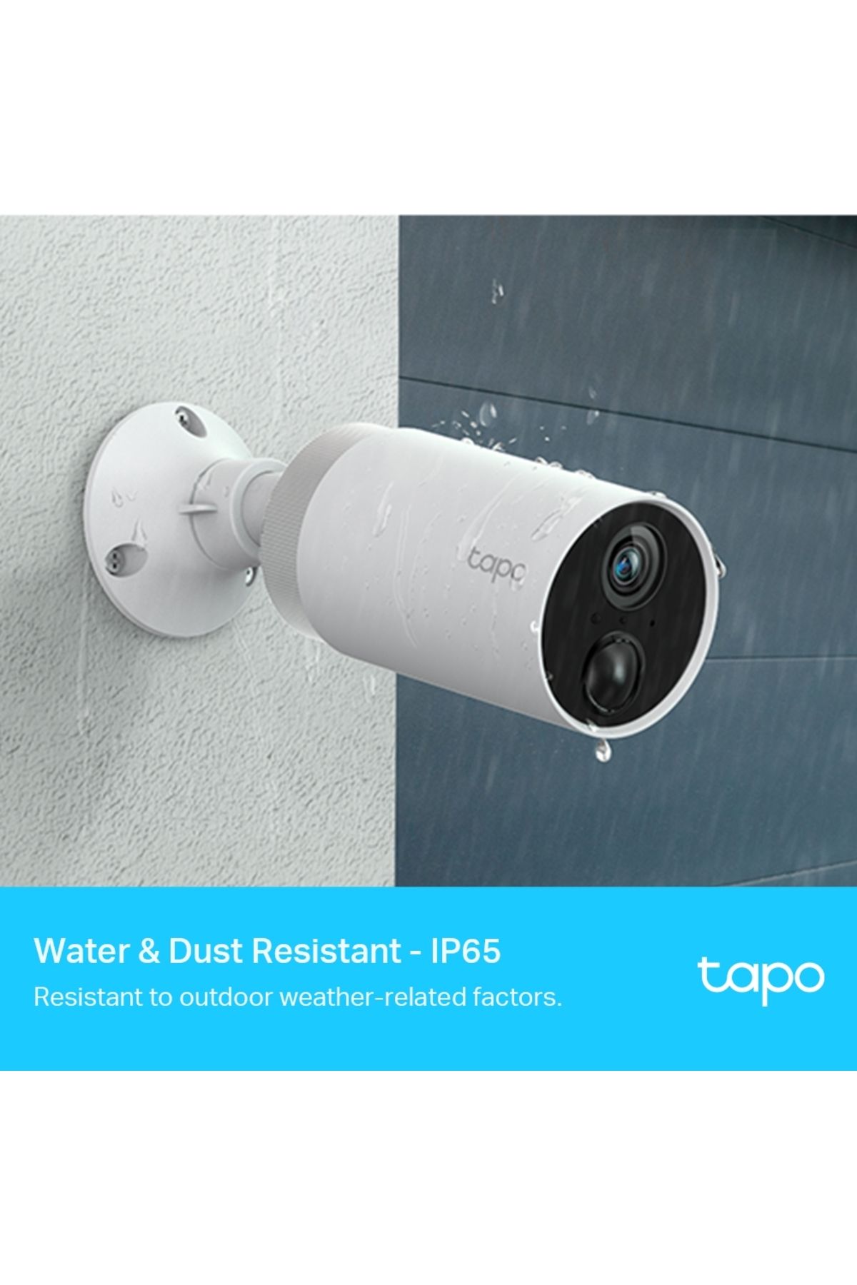 Tp-Link Tapo C400S2, 1080P Bataryalı Akıllı Kablosuz Yapay Zeka Güvenlik Kamerası Sistemi, 2'li Kamera