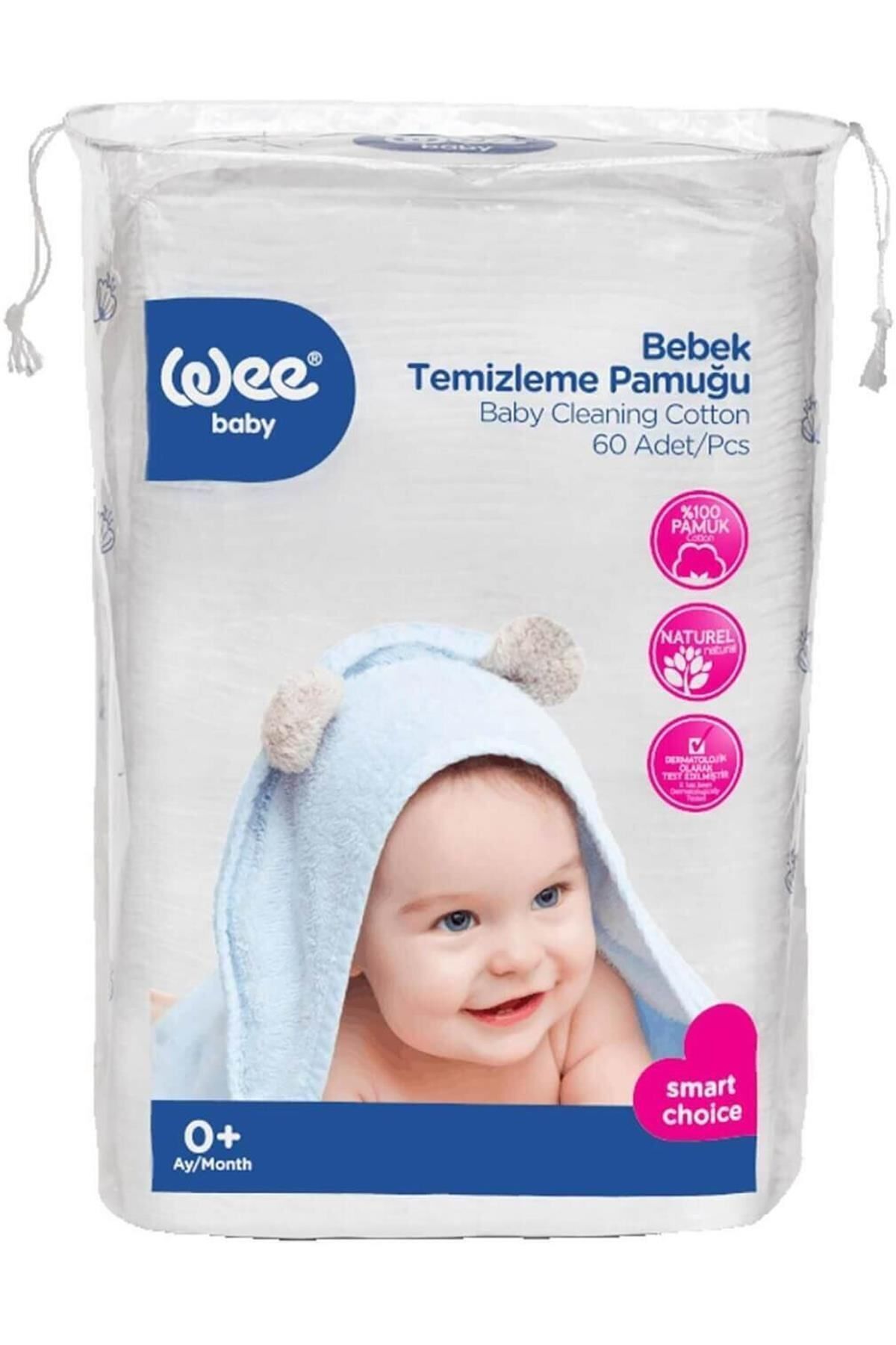 Wee Baby Wee 321 Bebek Temizleme Pamuğu 60'lı