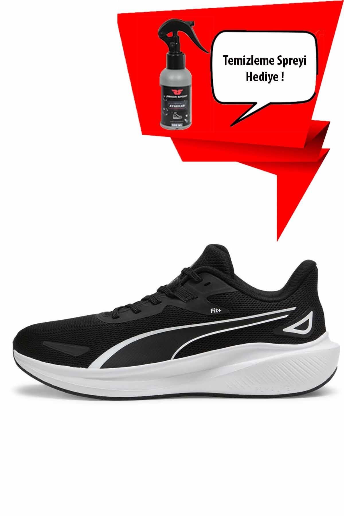 Puma Skyrocket ( Temizleme Spreyi Hediyeli ) Unisex Sneaker Ayakkabı 379437-01-1 Siyah