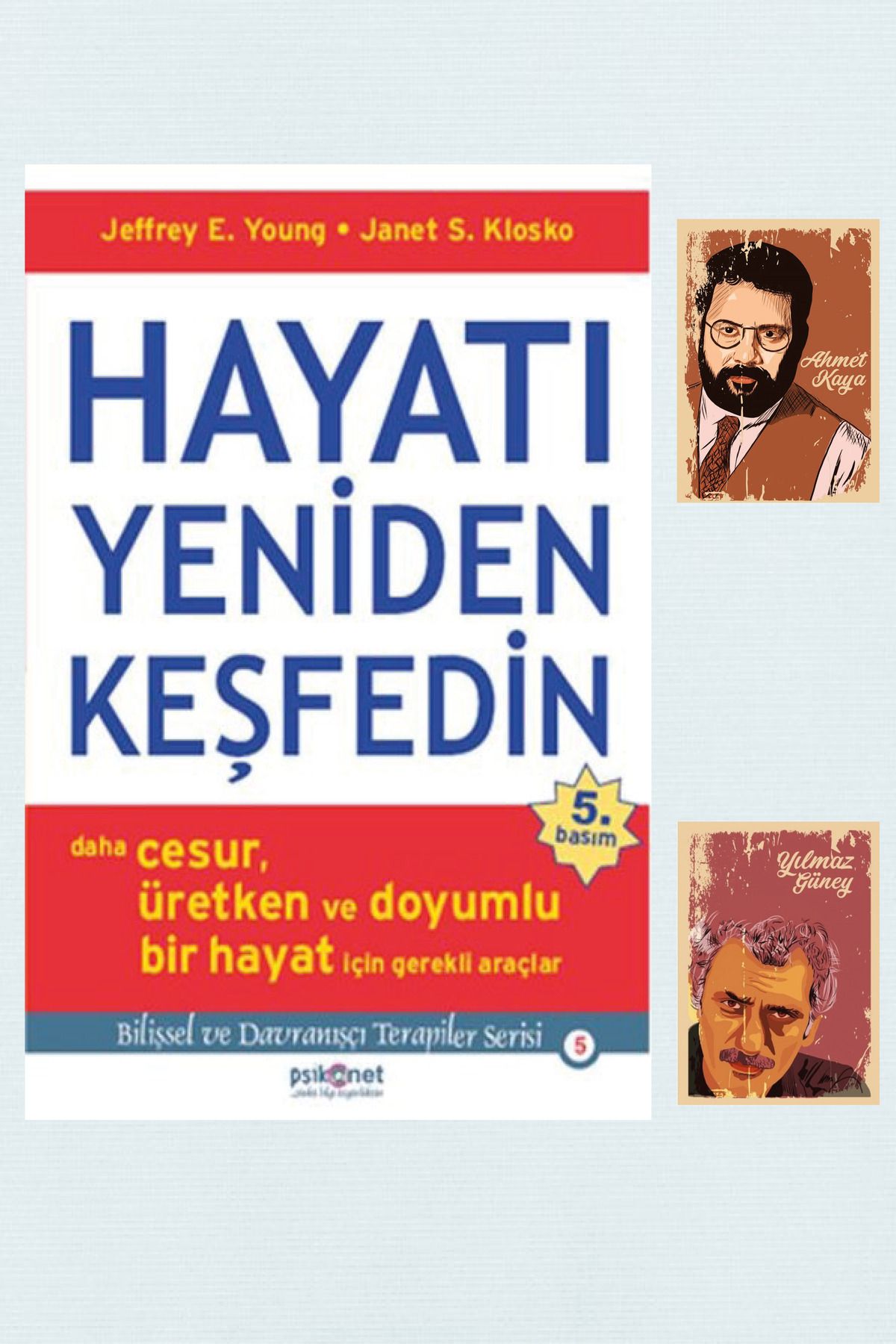 Psikonet Hayatı Yeniden Keşfedin - Janet Klosko , Jeffrey E. Young - A. Kaya Y. Güneyli Not Defteri Seti