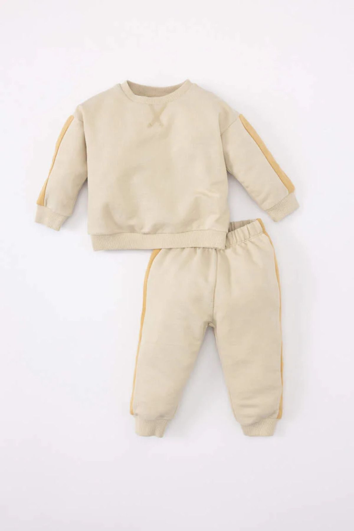Defacto Erkek Bebek Basic Sweatshirt Eşofman Altı 2'li Takım B7002a5bg31
