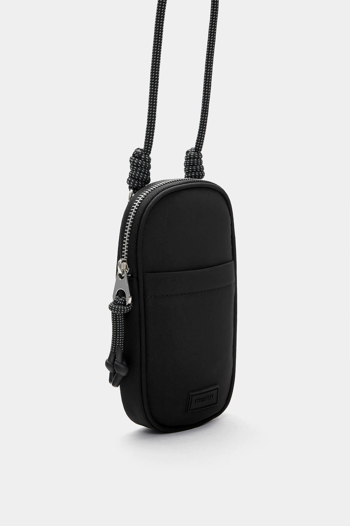 Pull & Bear Naylon görünümlü telefon çantası