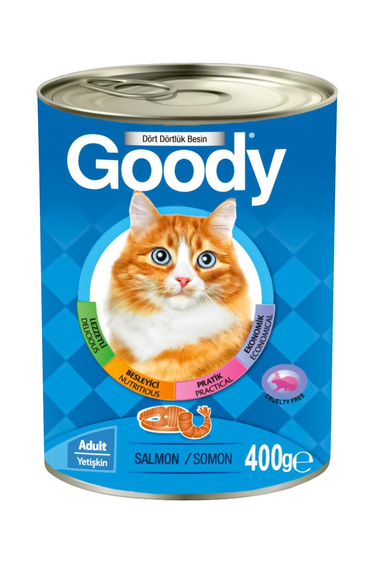 Goody Somonlu Yetişkin Kedi Konservesi 400 Gr
