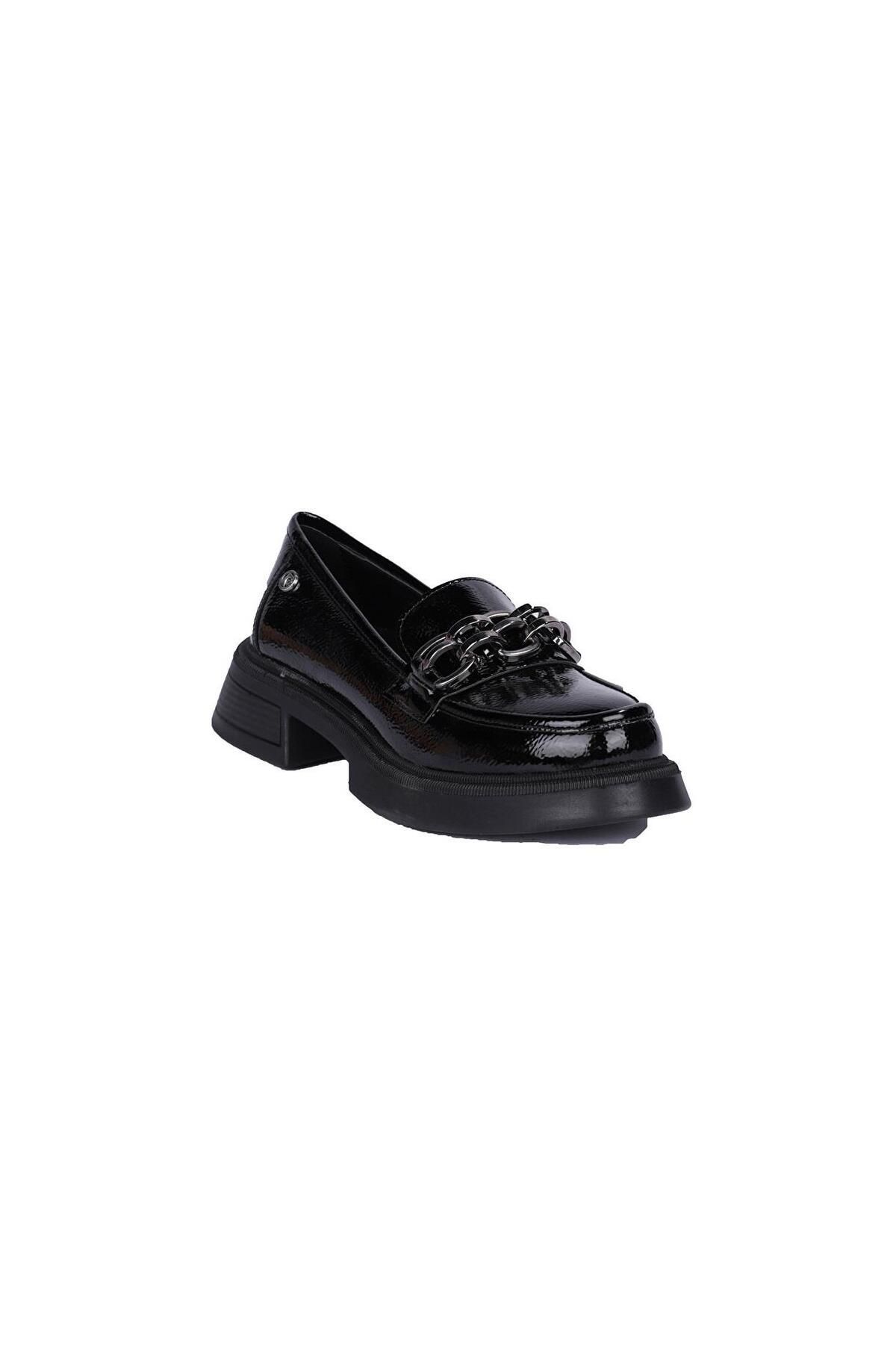 Pierre Cardin PC-52651 Siyah Rugan Kadın Günlük Ayakkabı